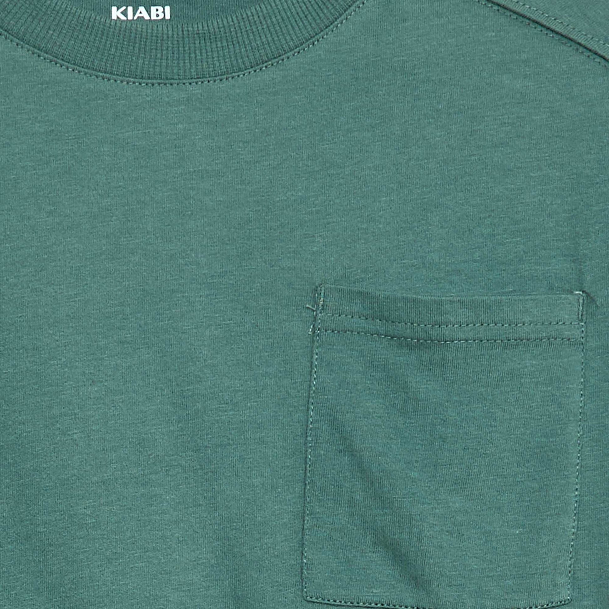 T-shirt loose uni VERT