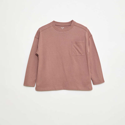 T-shirt loose uni ROSE