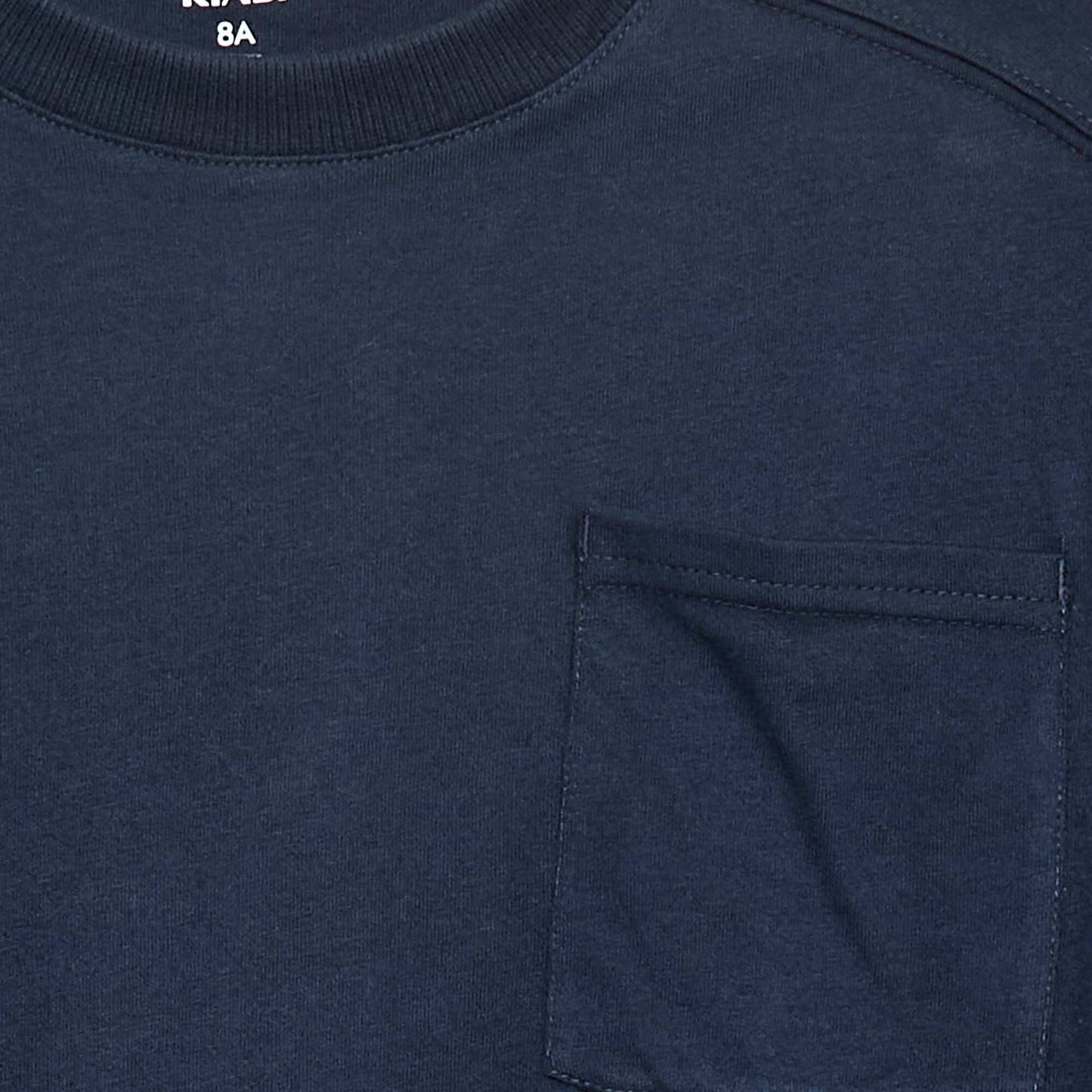T-shirt loose uni BLEU