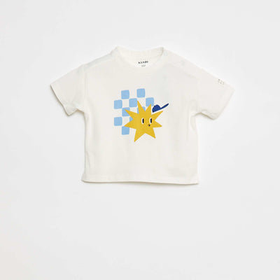 T-shirt manches courtes imprimé - Grafik Edition BLANC
