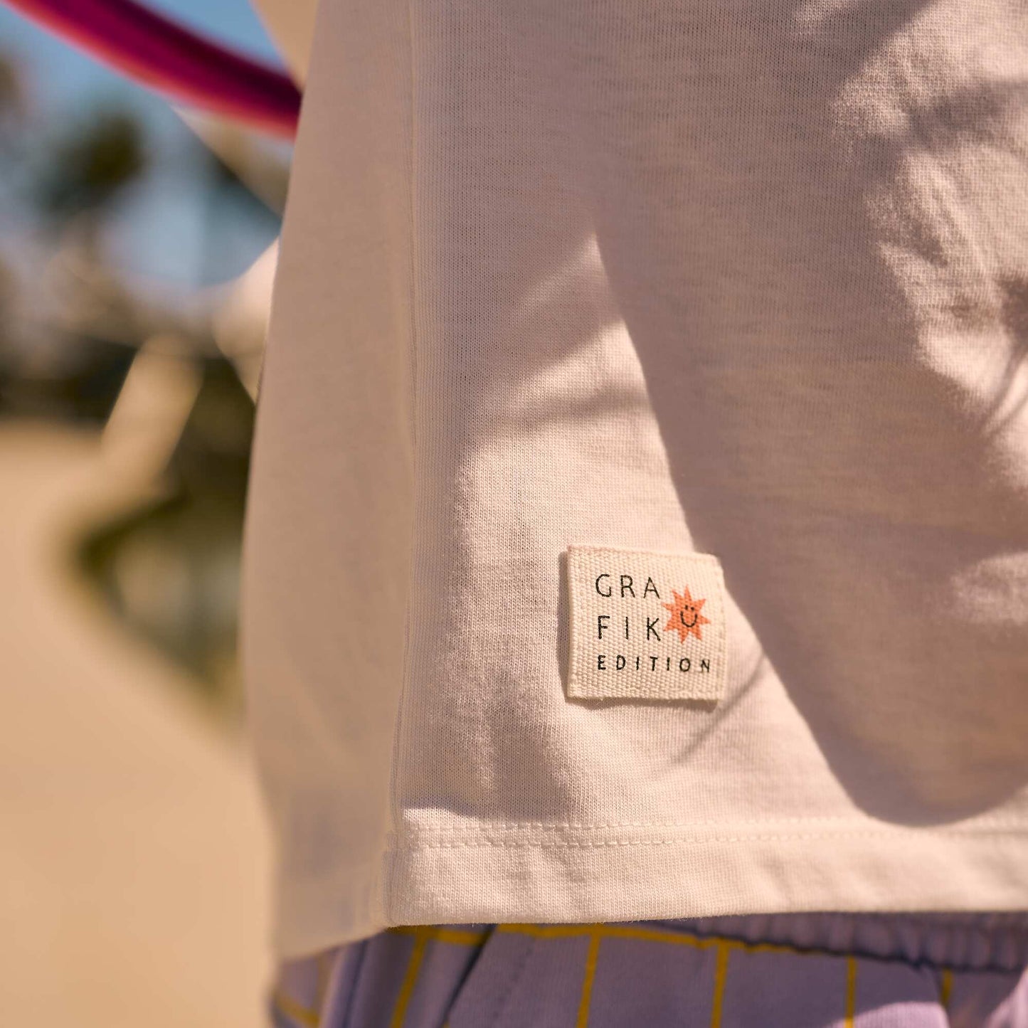 T-shirt à manches courtes - Grafik Edition BLANC