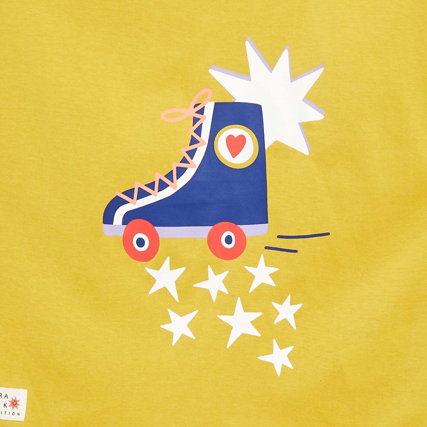 T-shirt à manches courtes - Grafik Edition JAUNE