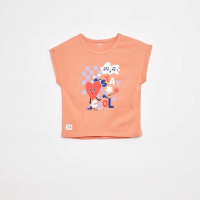 T-shirt à manches courtes - Grafik Edition ORANGE