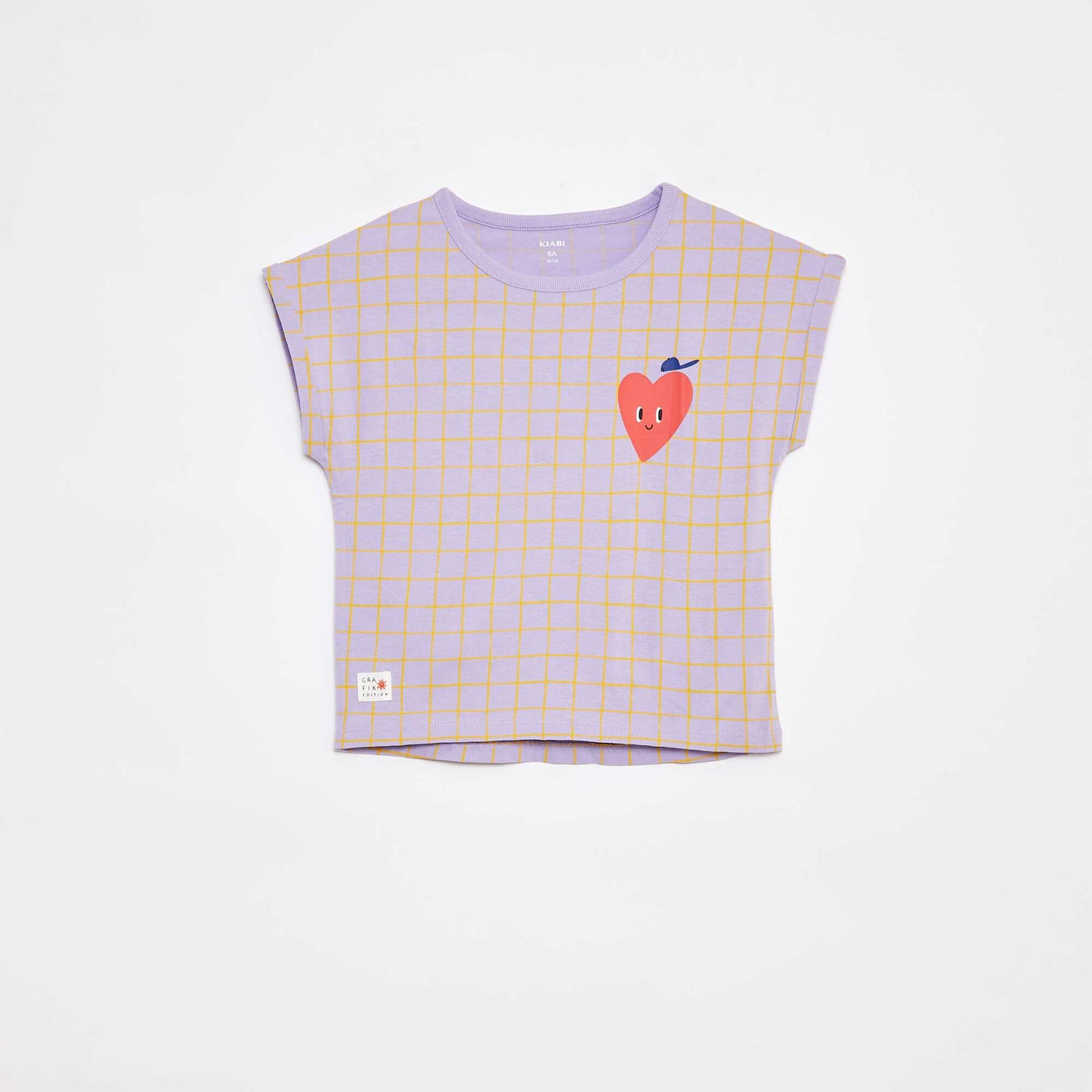 T-shirt à manches courtes - Grafik Edition VIOLET
