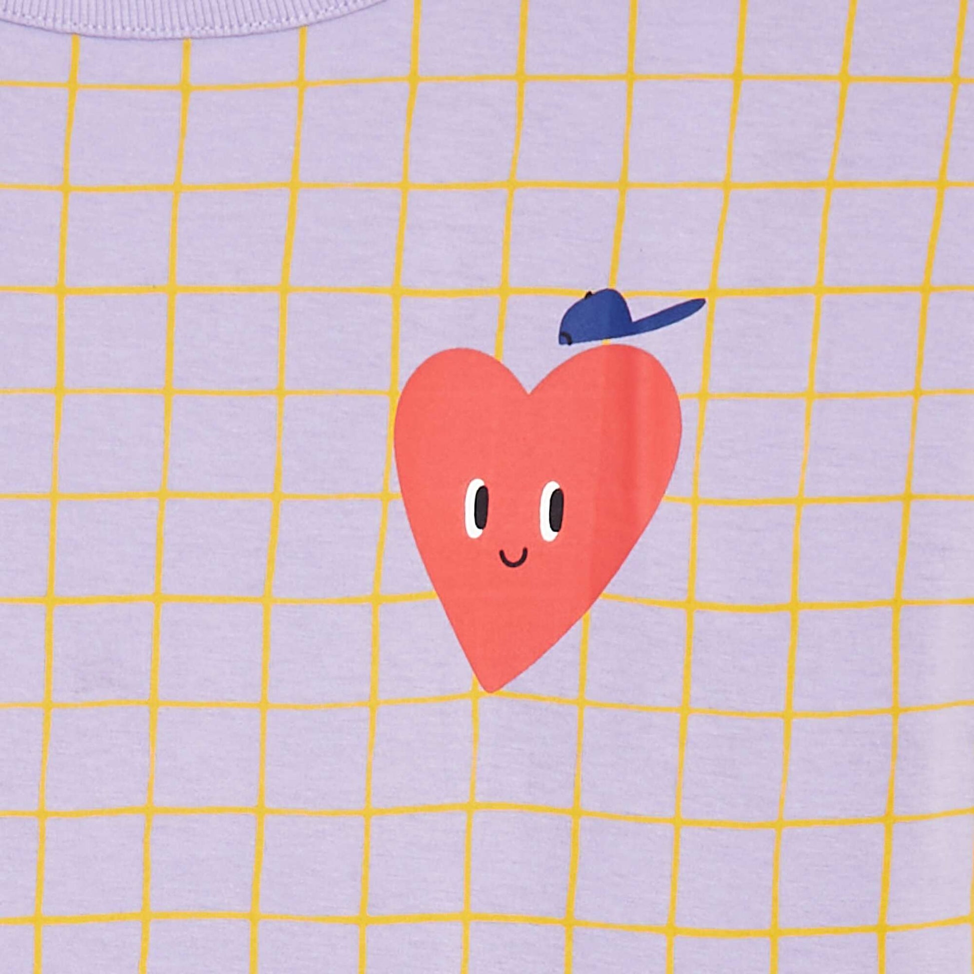 T-shirt à manches courtes - Grafik Edition VIOLET