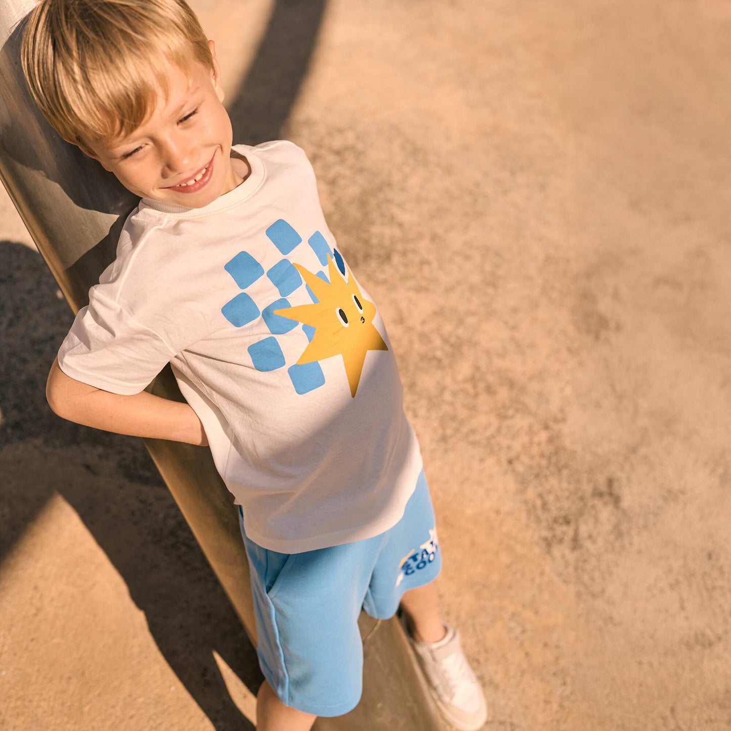 T-shirt loose avec animation - Grafik Edition BLANC