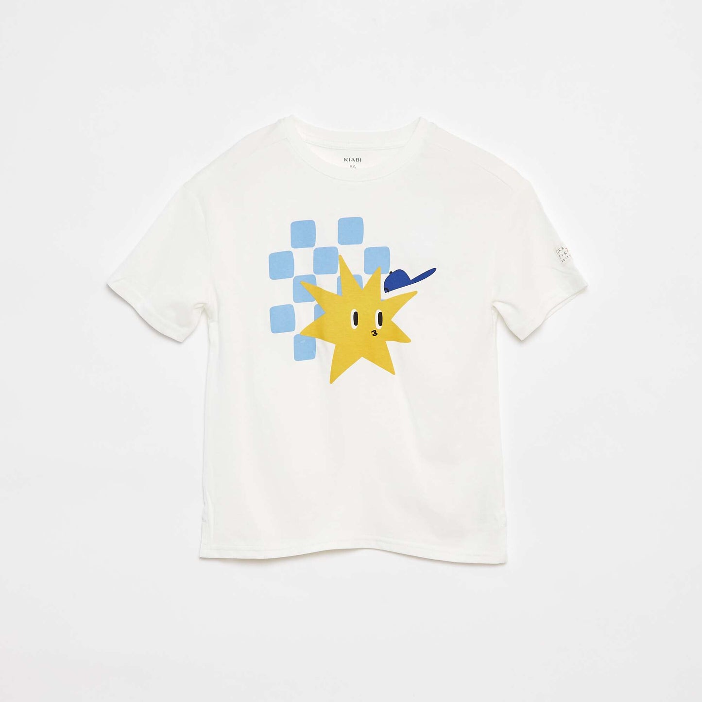 T-shirt loose avec animation - Grafik Edition BLANC