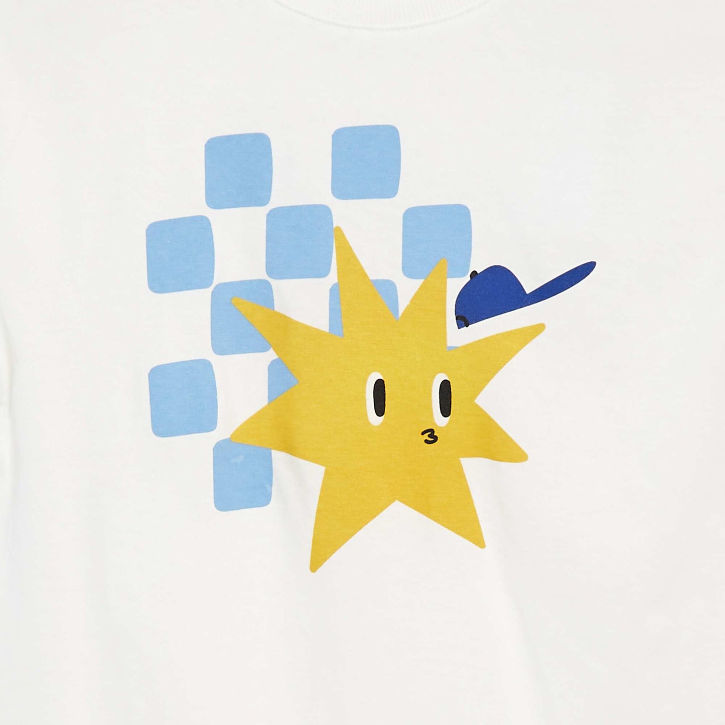 T-shirt loose avec animation - Grafik Edition BLANC