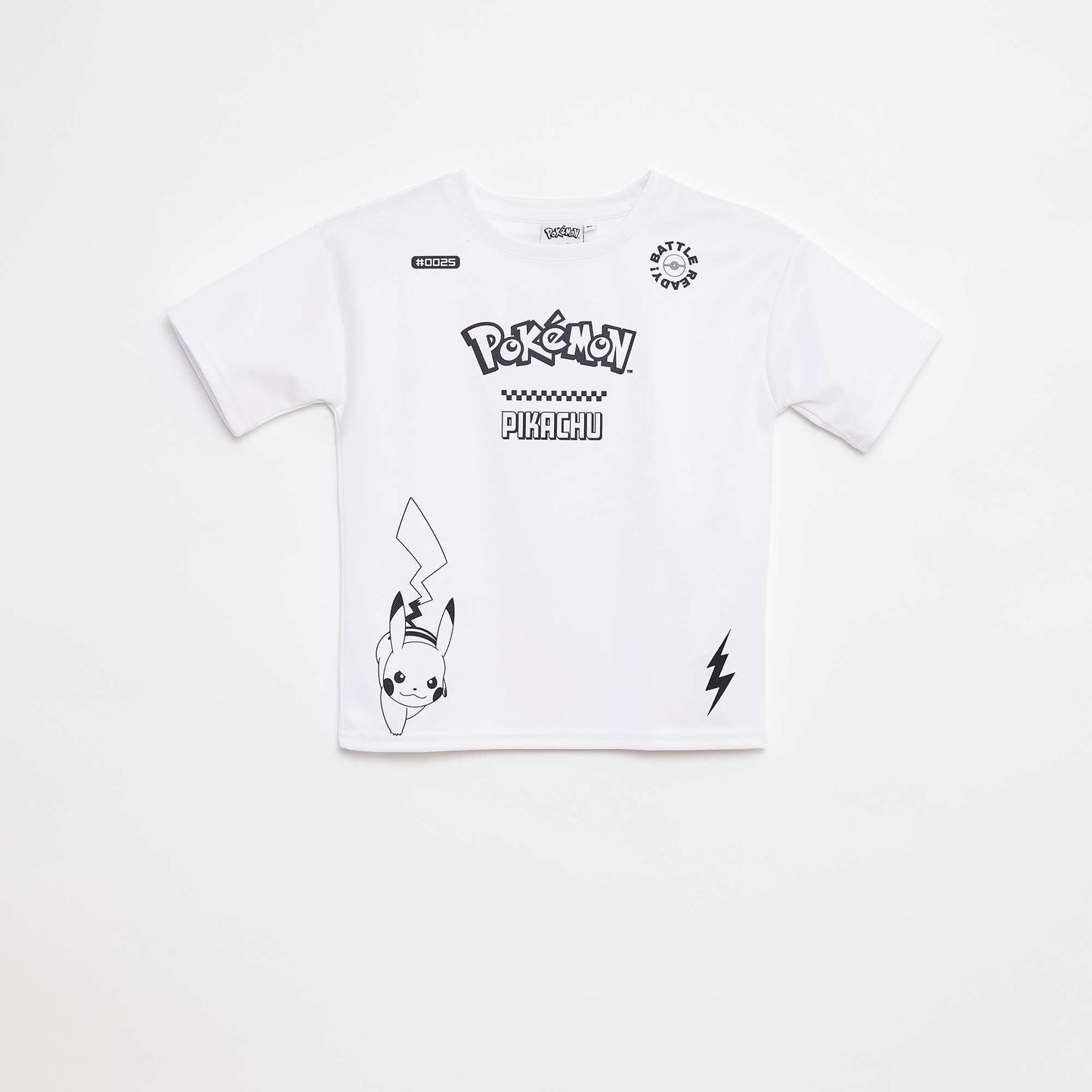 T-shirt imprimé 'Pokemon' BLANC