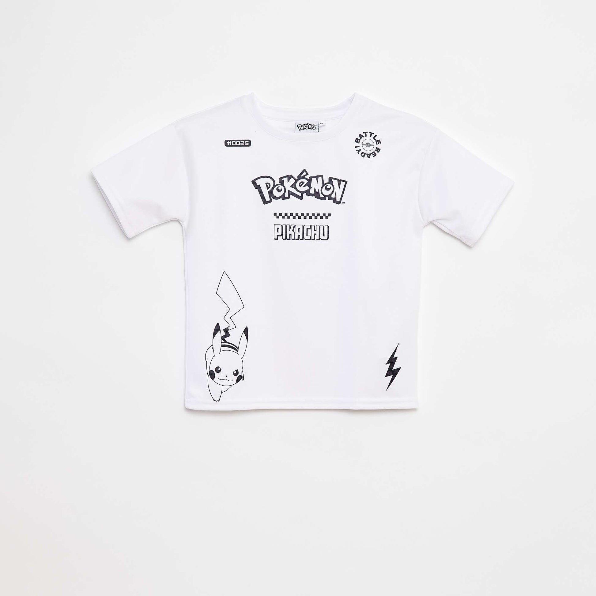 T-shirt imprimé 'Pokemon' BLANC