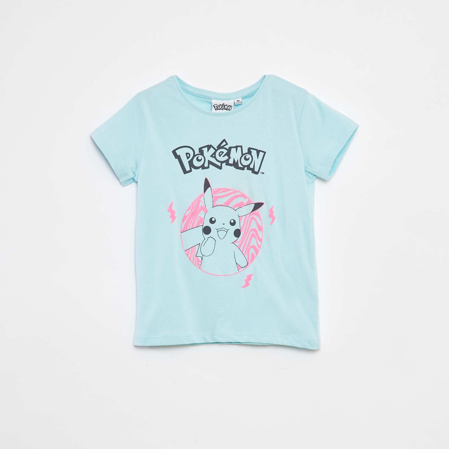 T-shirt 'Pikachu' 'Pokémon' à manches courtes BLEU