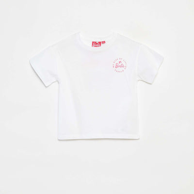T-shirt à manches courtes 'Barbie' BLANC