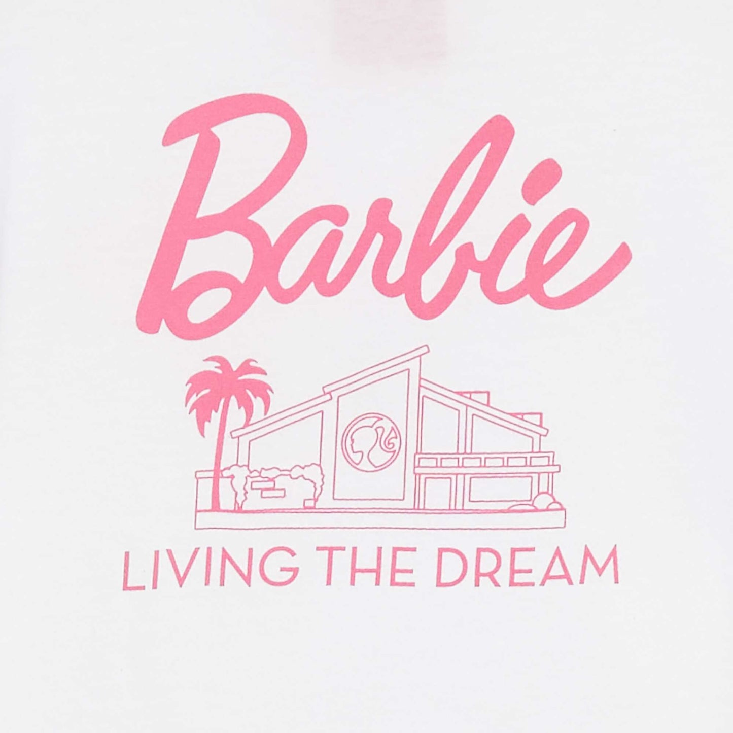 T-shirt à manches courtes 'Barbie' BLANC