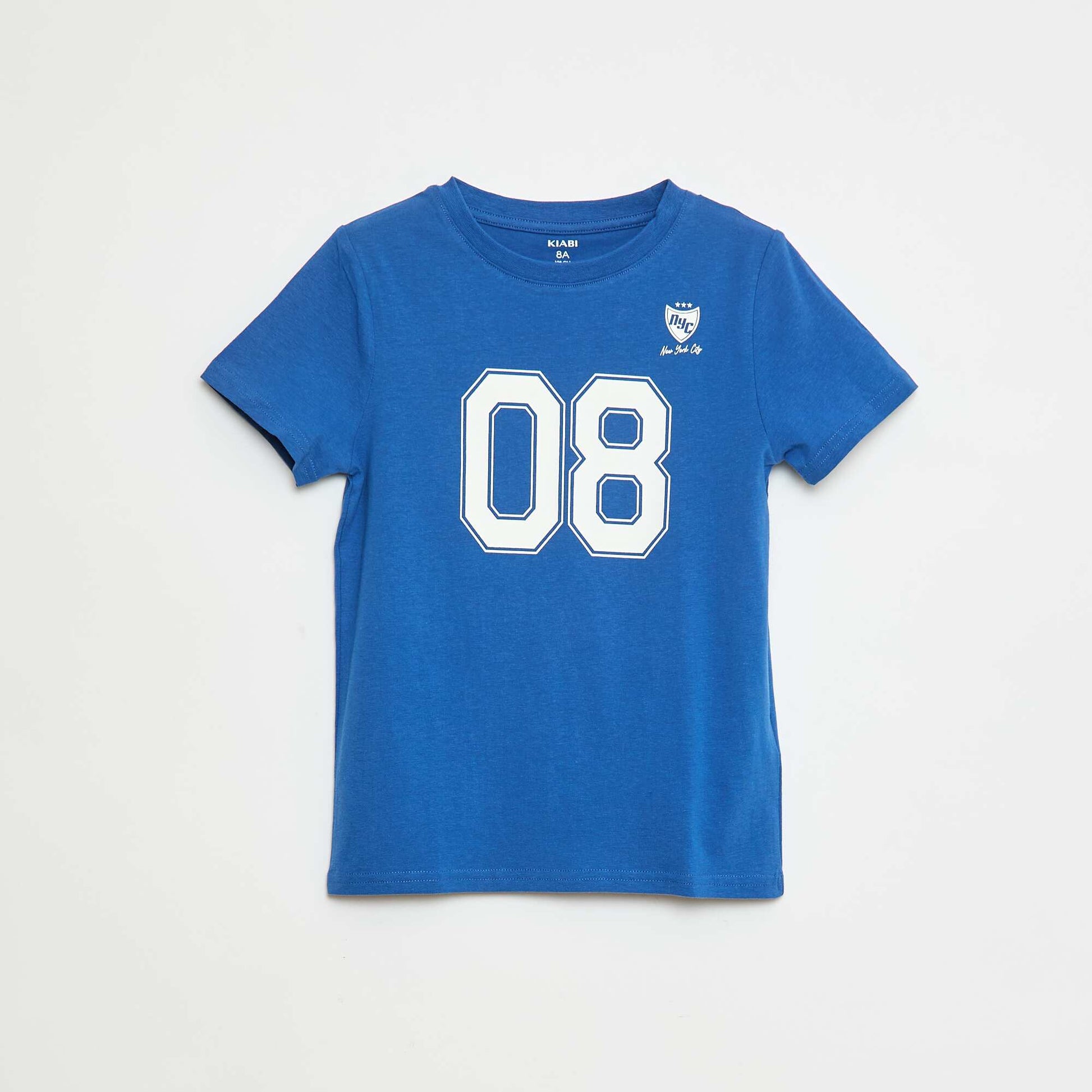 T-shirt imprimé BLEU