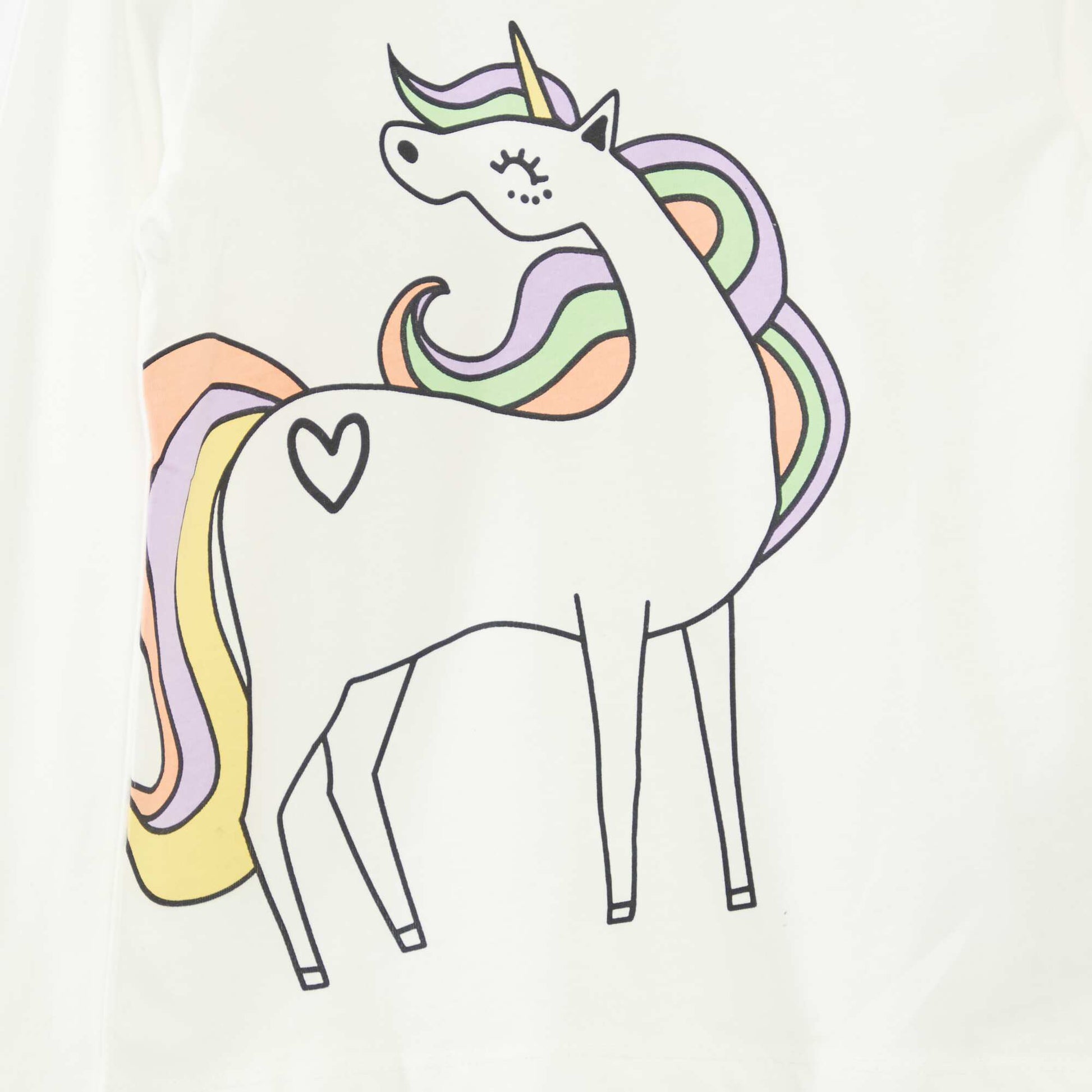 Lot de 3 t-shirts à manches longues et col rond VIOLET