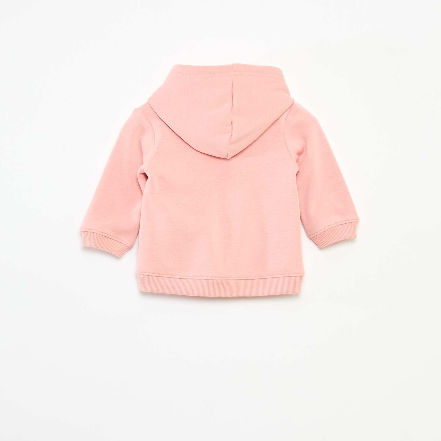 Sweat à capuche en molleton animé lapin ROSE