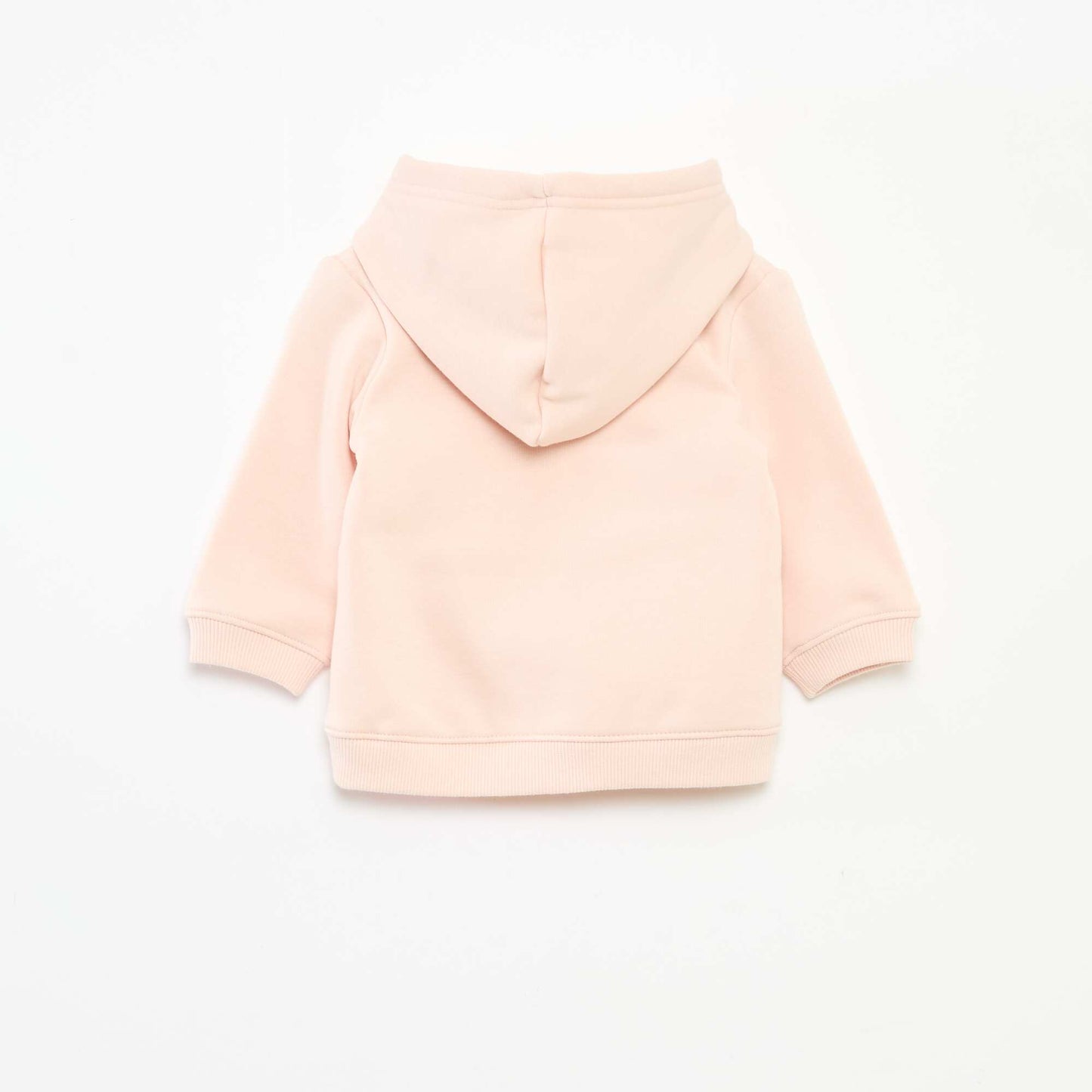 Sweat à capuche en molleton animé lapin ROSE