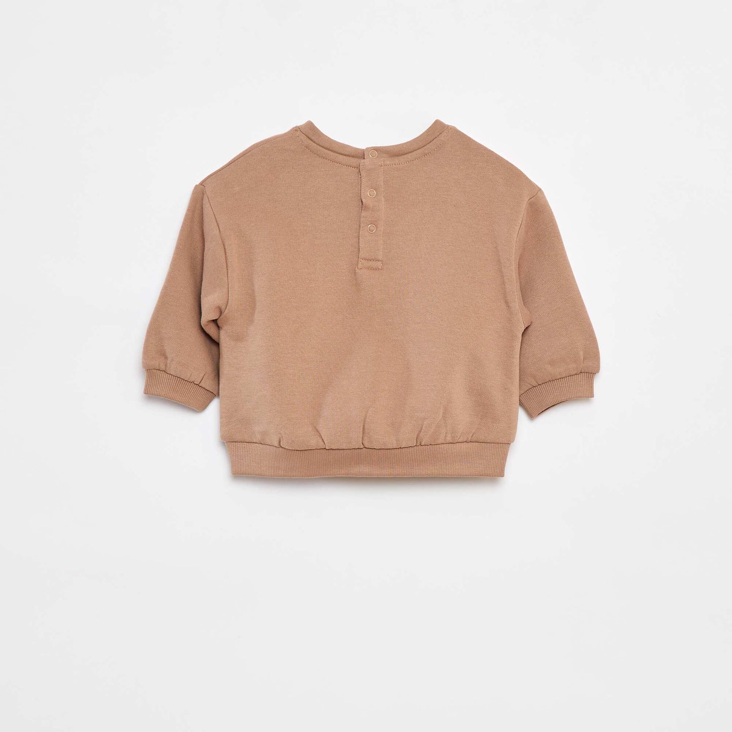 Lot de 2 sweats unis oversize BEIGE