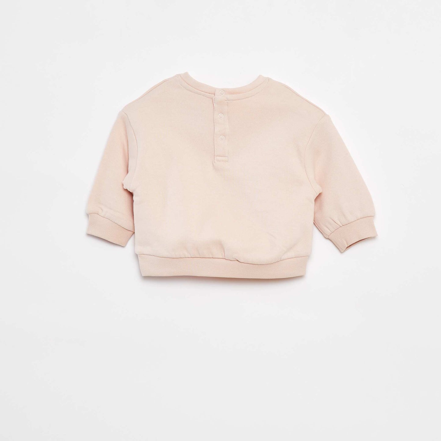 Lot de 2 sweats unis oversize ROSE