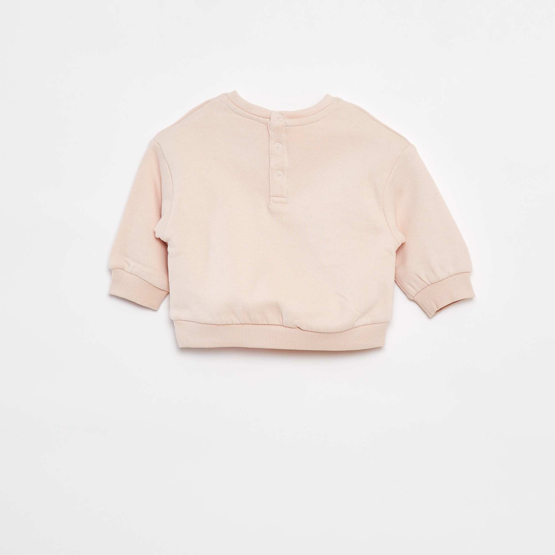 Lot de 2 sweats unis oversize ROSE