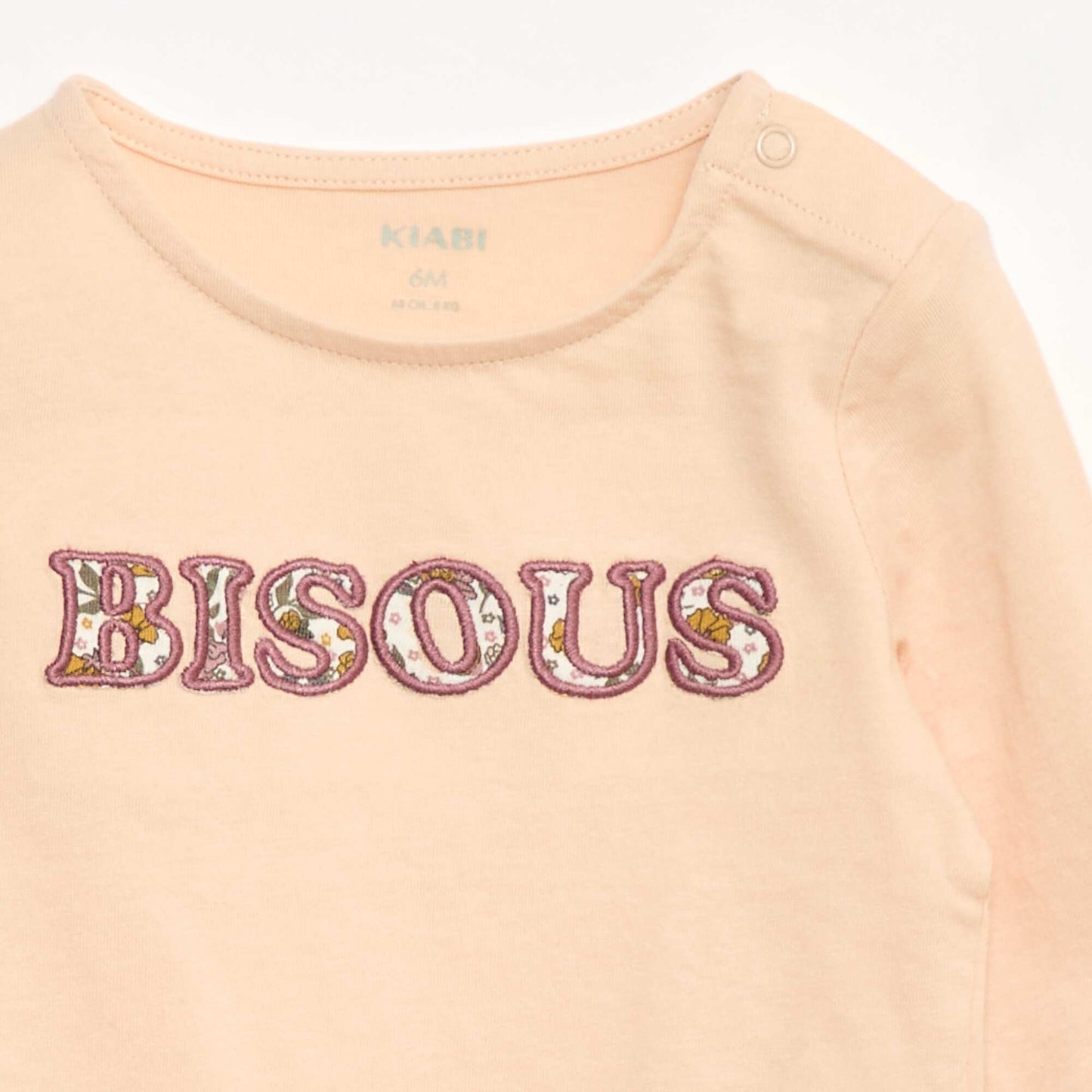 T-shirt animé en coton ROSE