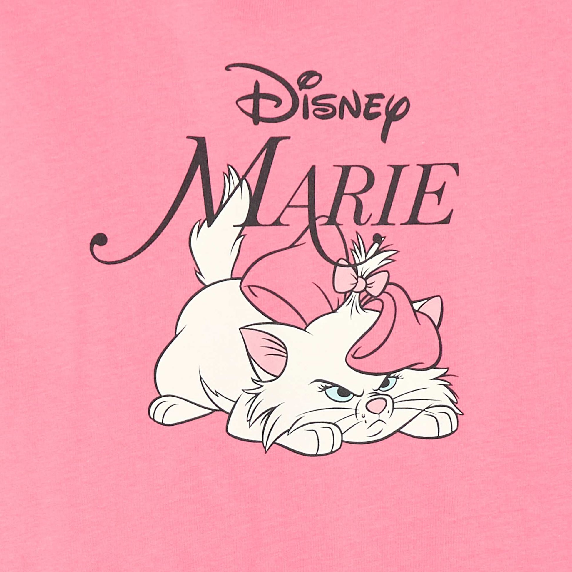 Tshirt uni 'Aristochats' 'Disney' ROSE