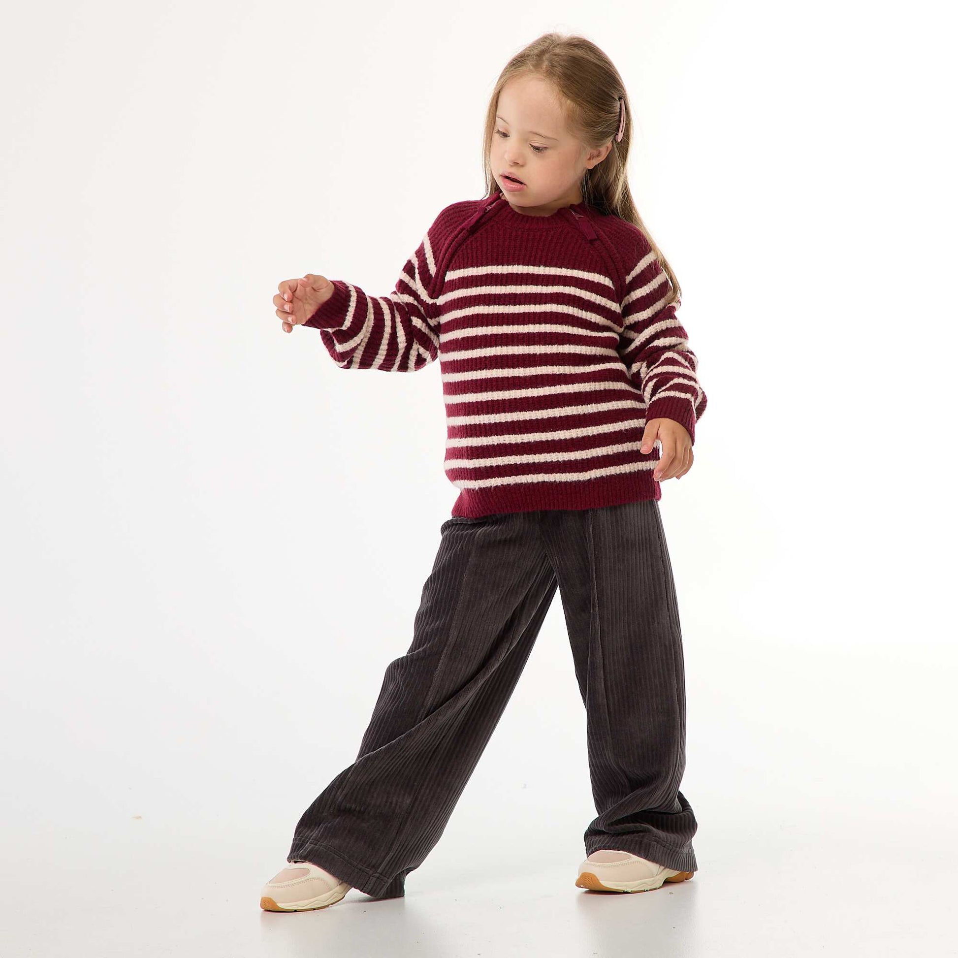 Sweat avec col montant et double ouverture zippée - So Easy ROUGE