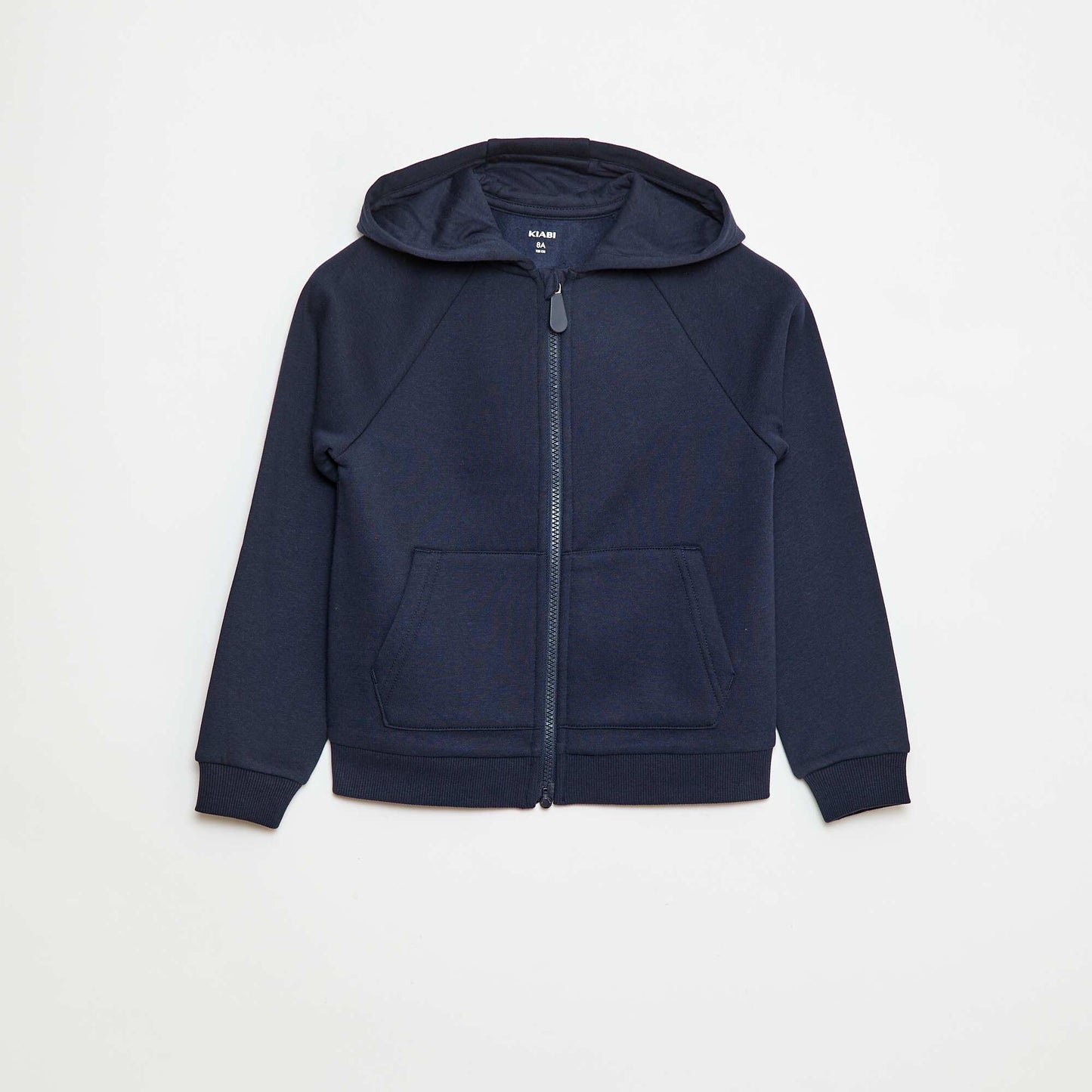 Sweat zippé à capuche avec ouverture zippée avec aimant - So Easy BLEU