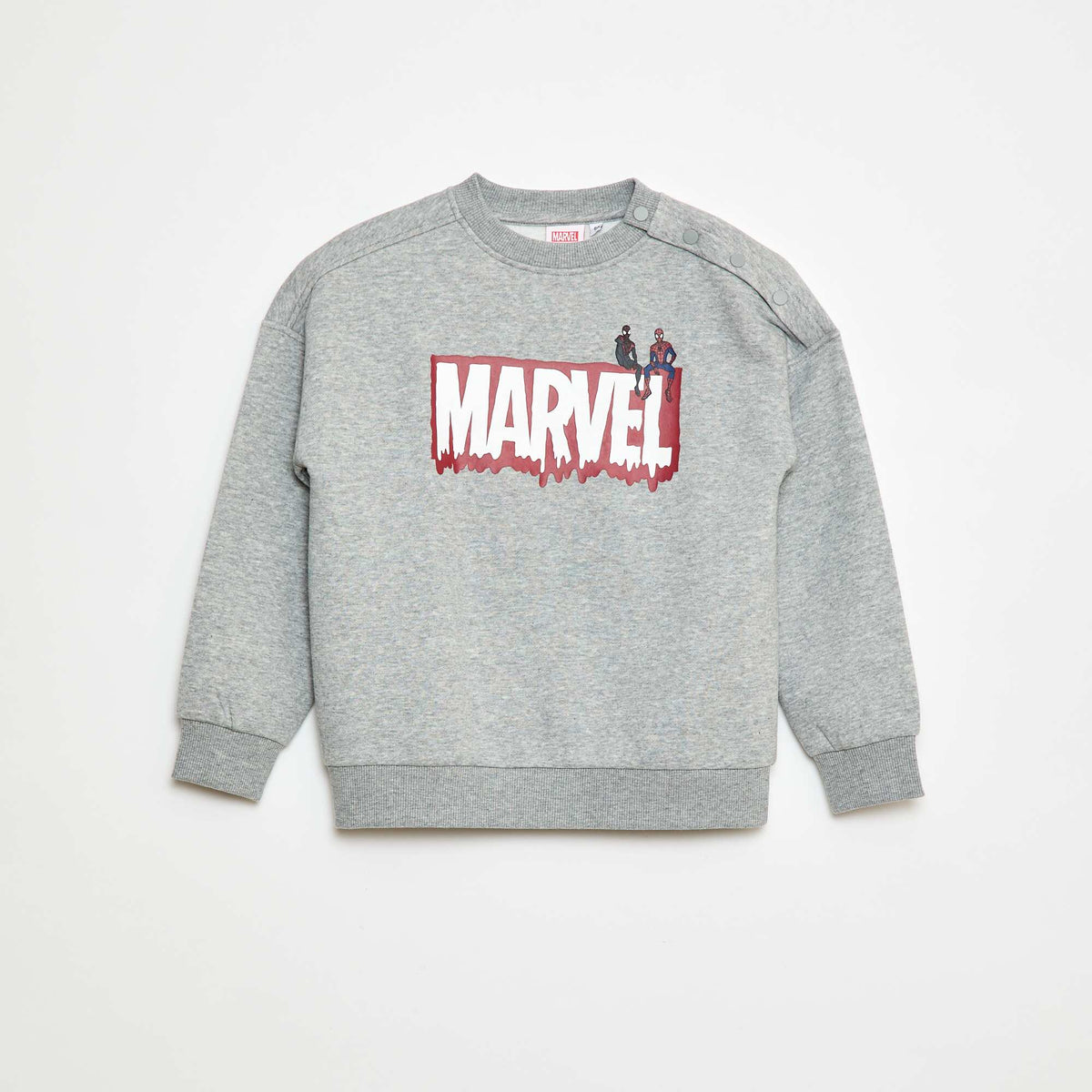 Sweat imprimé - Spider-Man - Marvel - So Easy GRIS