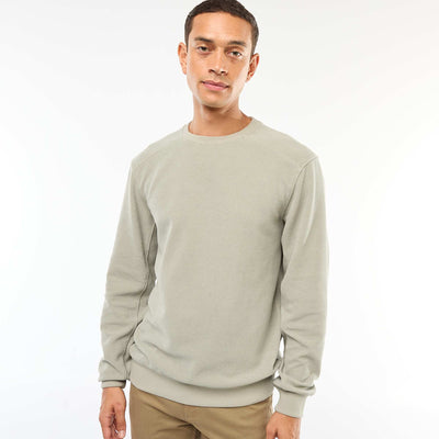 Pull en maille fantaisie coupe regular VERT