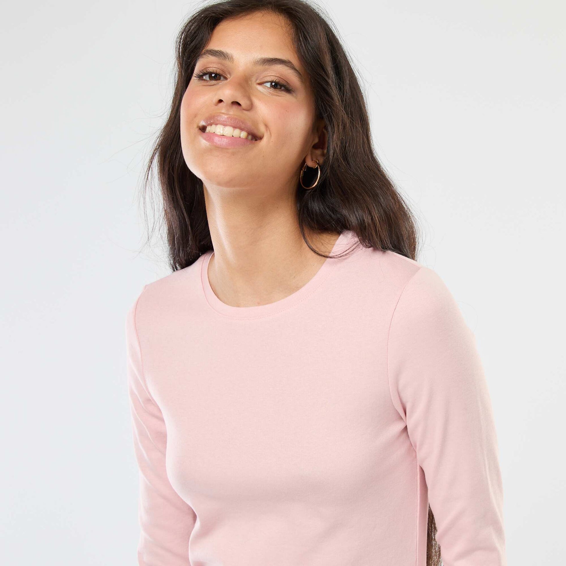 T-shirt à manches longues ROSE