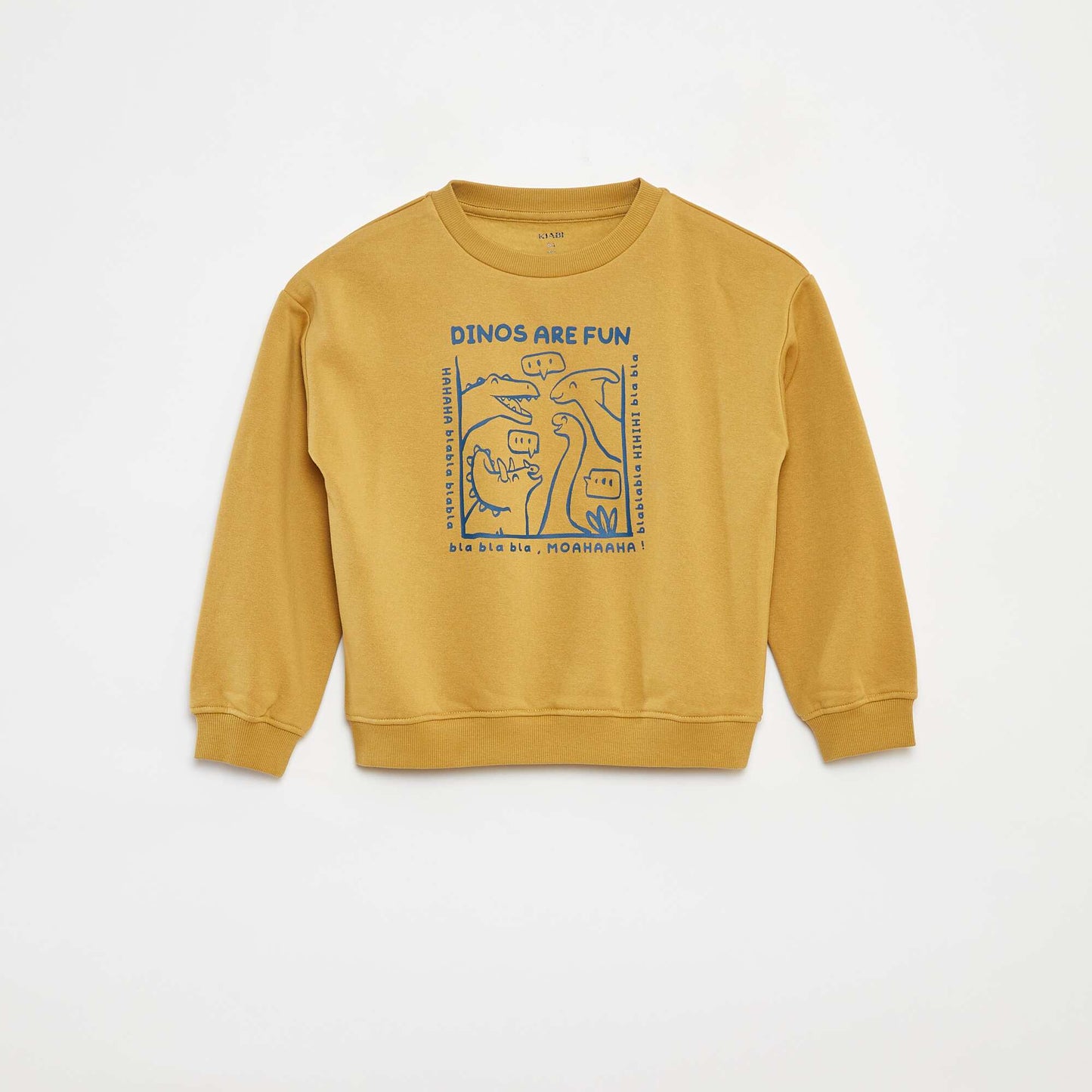 Sweat loose avec imprimé MARRON