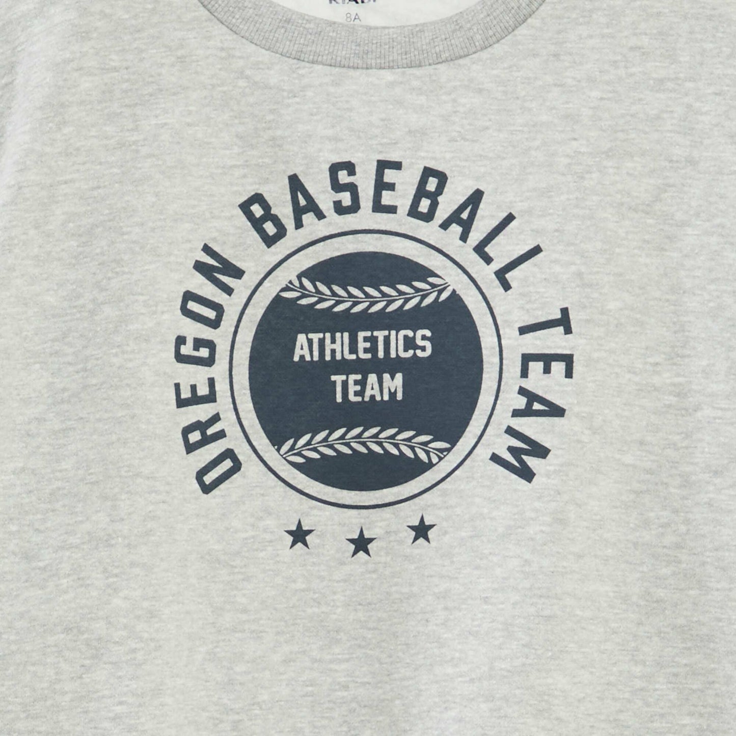 Sweat loose avec imprimé GRIS