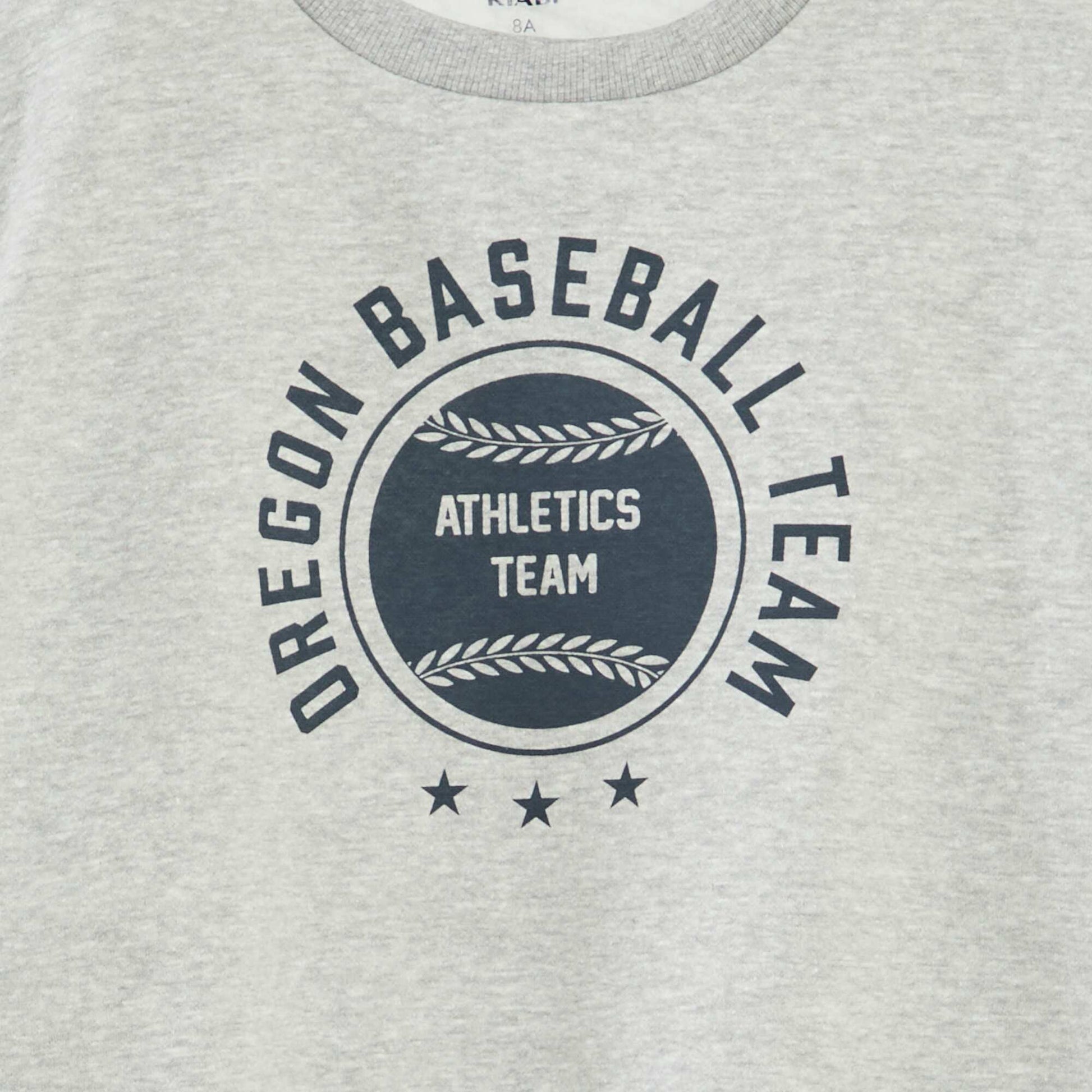 Sweat loose avec imprimé GRIS