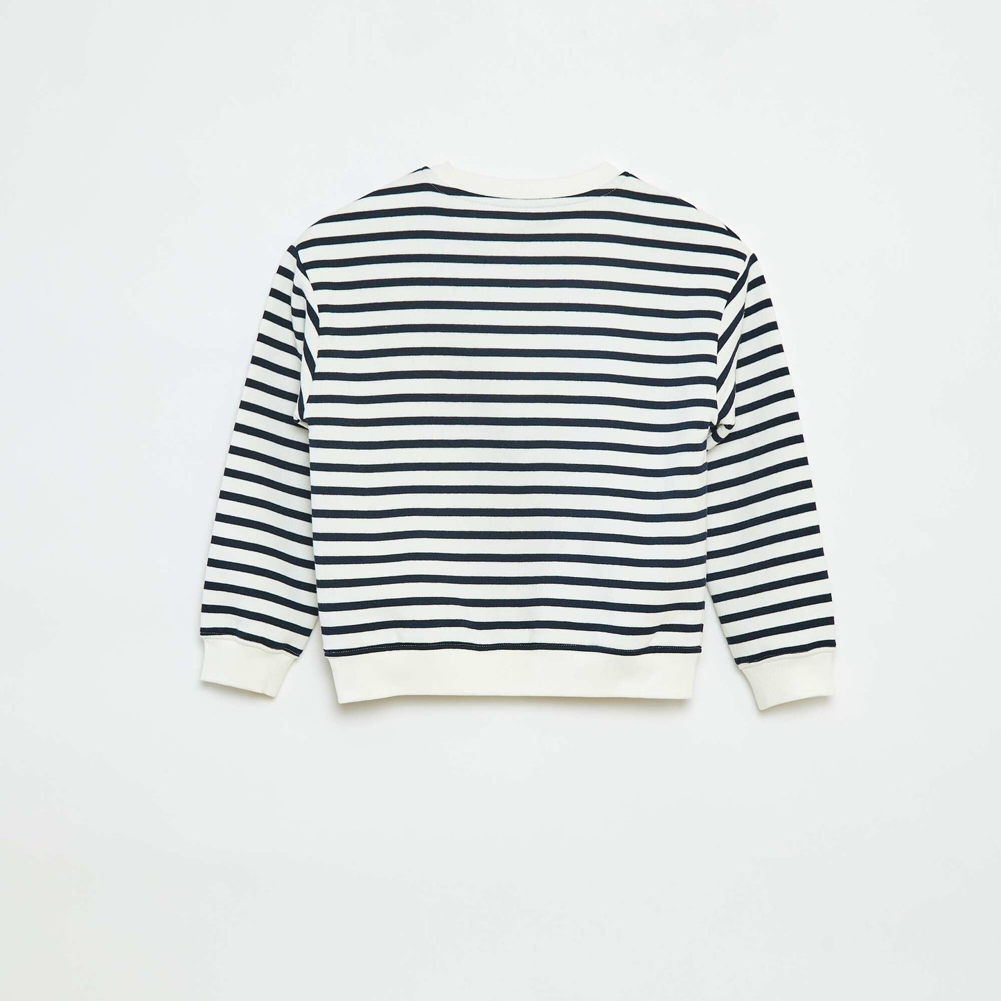 Sweat loose avec imprimé BLEU