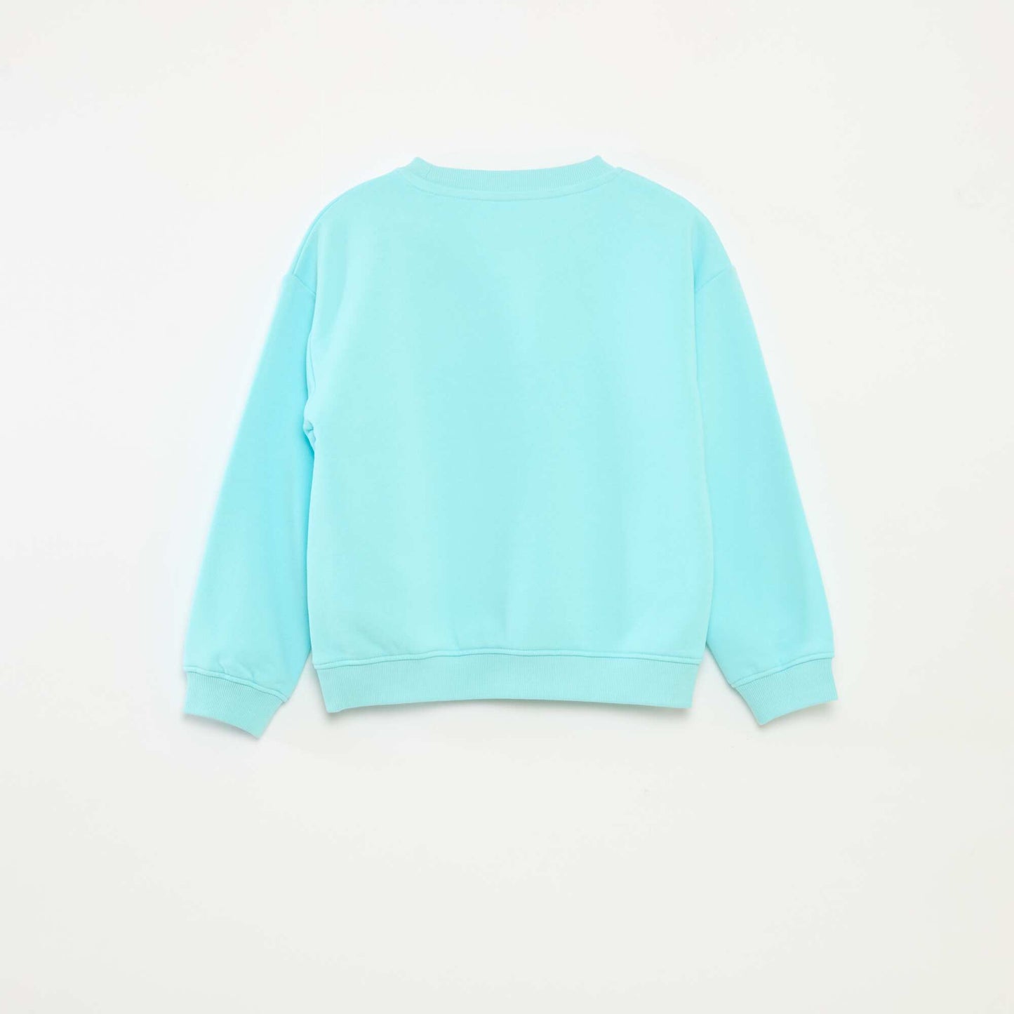 Sweat loose avec imprimé BLEU
