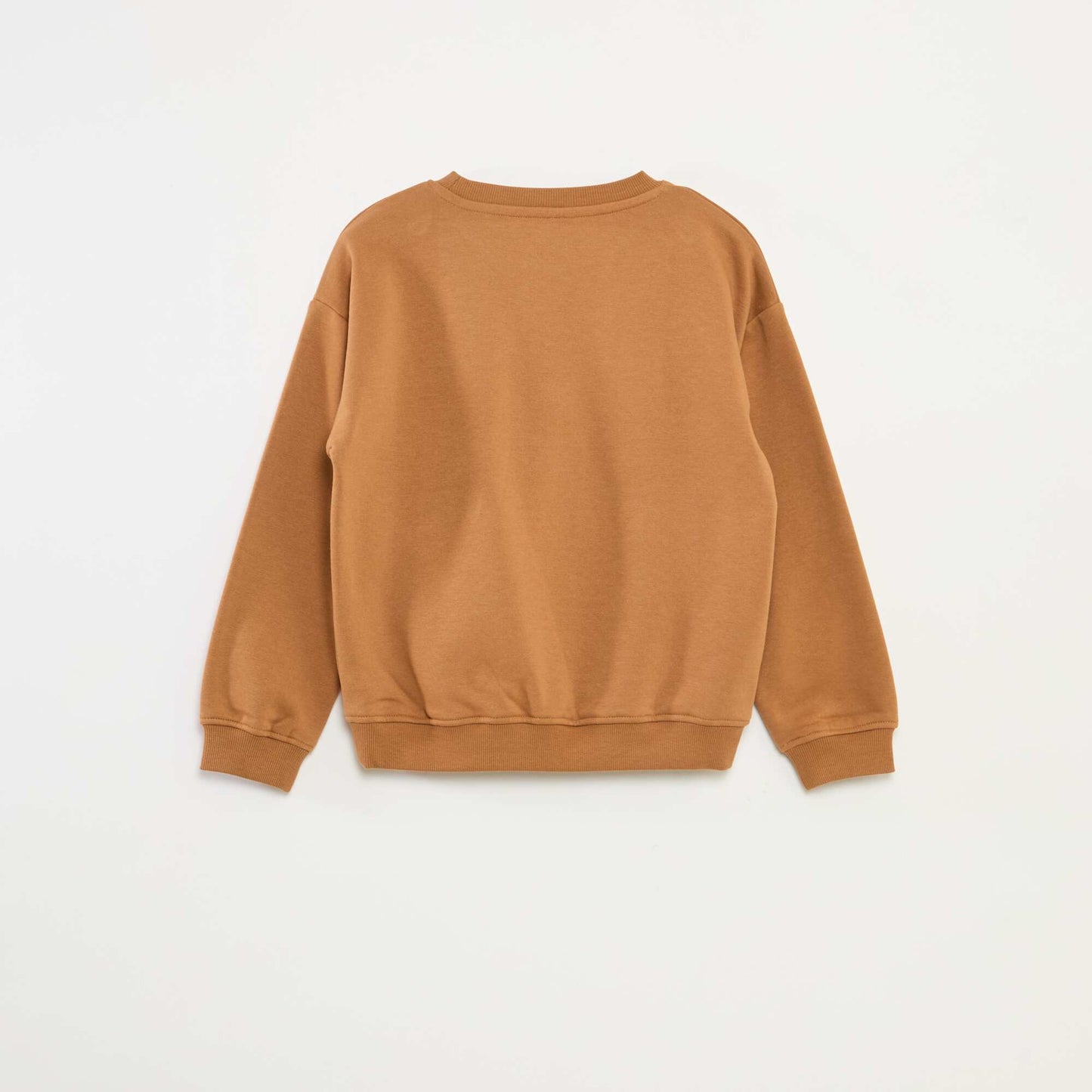 Sweat loose avec imprimé MARRON