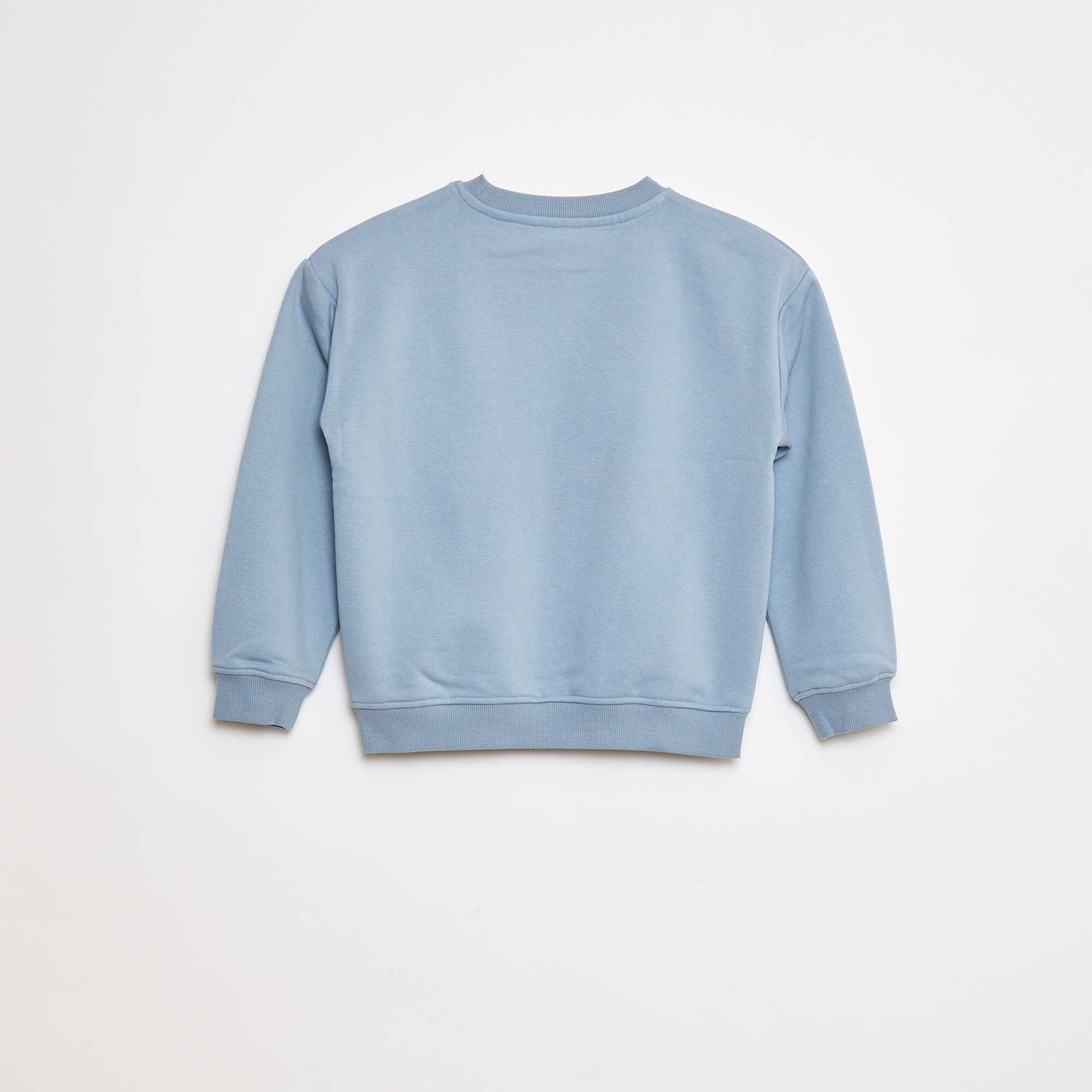 Sweat loose avec imprimé BLEU