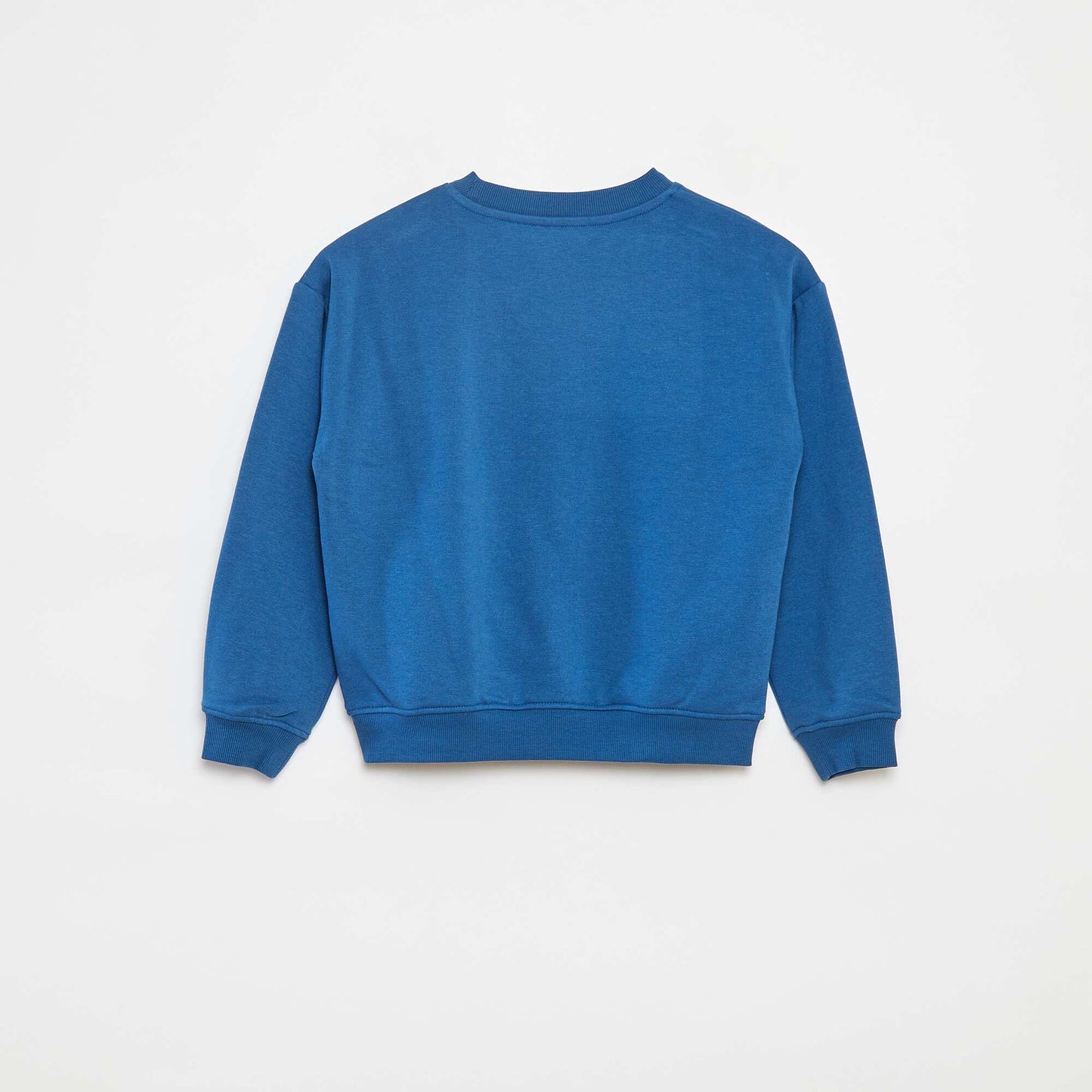 Sweat loose avec imprimé BLEU