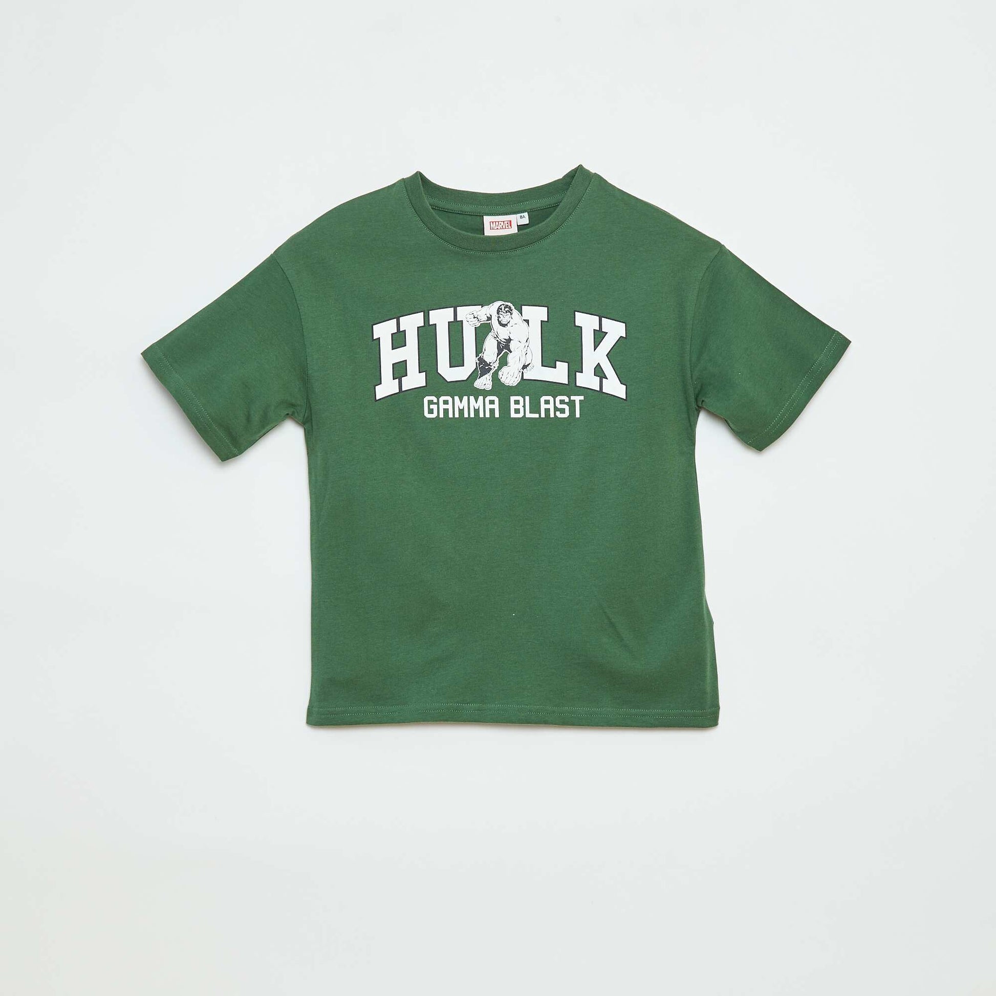 T-shirt 'Marvel' imprimé à manches courtes VERT