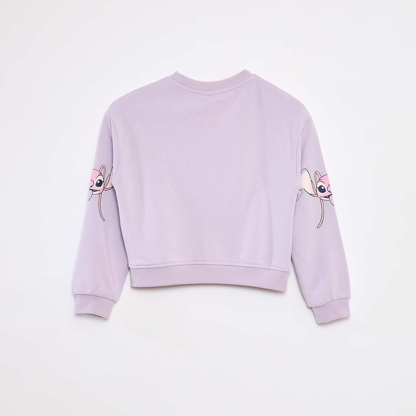 Sweat coupe courte 'Stitch' VIOLET