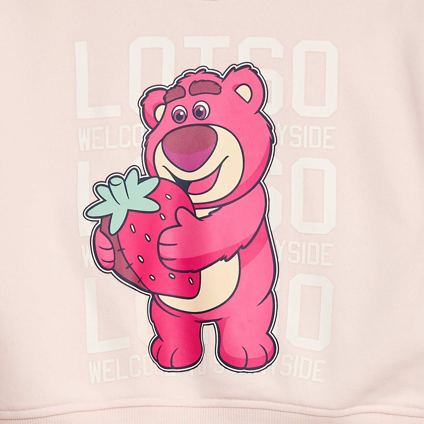 Sweat coupe courte 'Lotso' ROSE