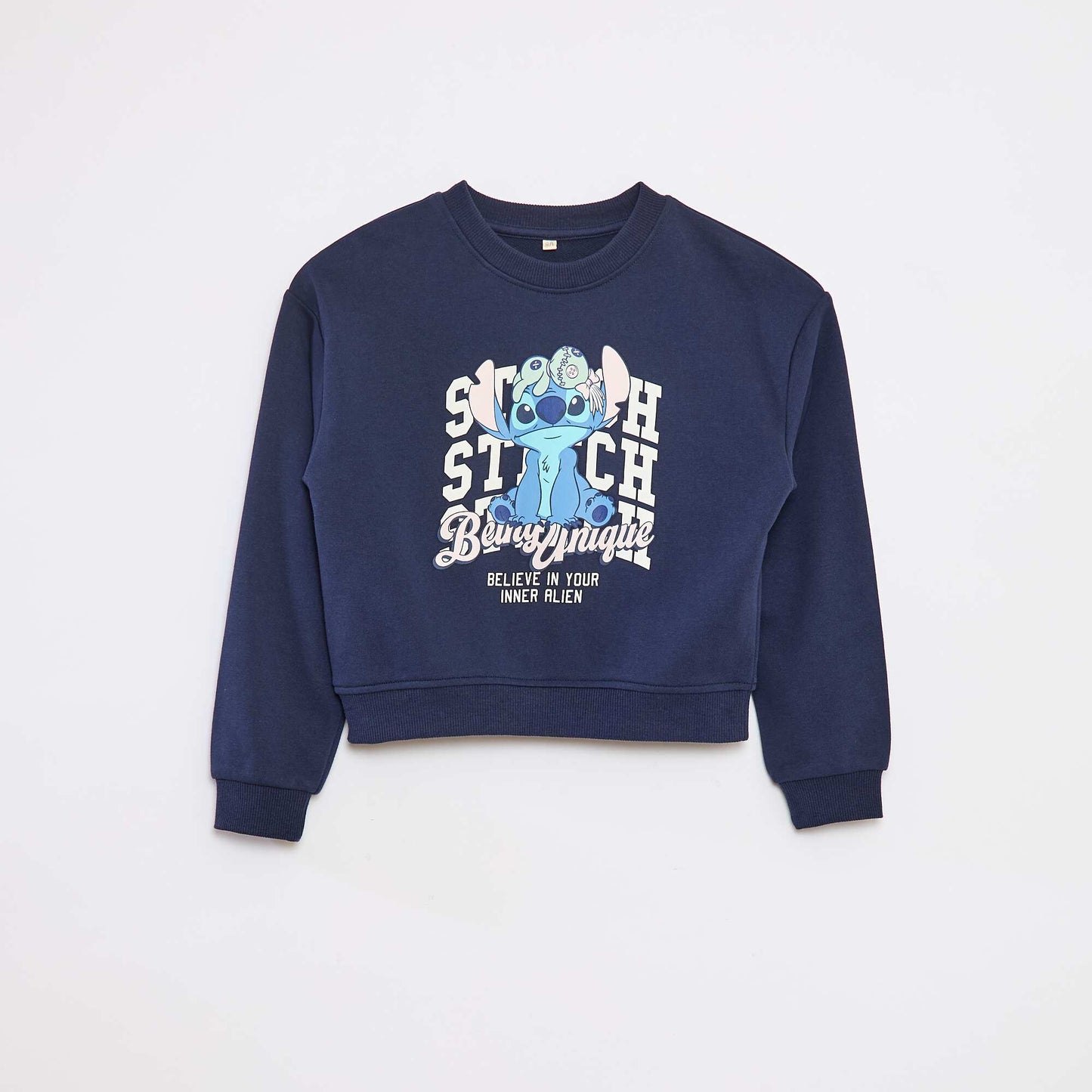 Sweat coupe courte 'Angel' MARINE