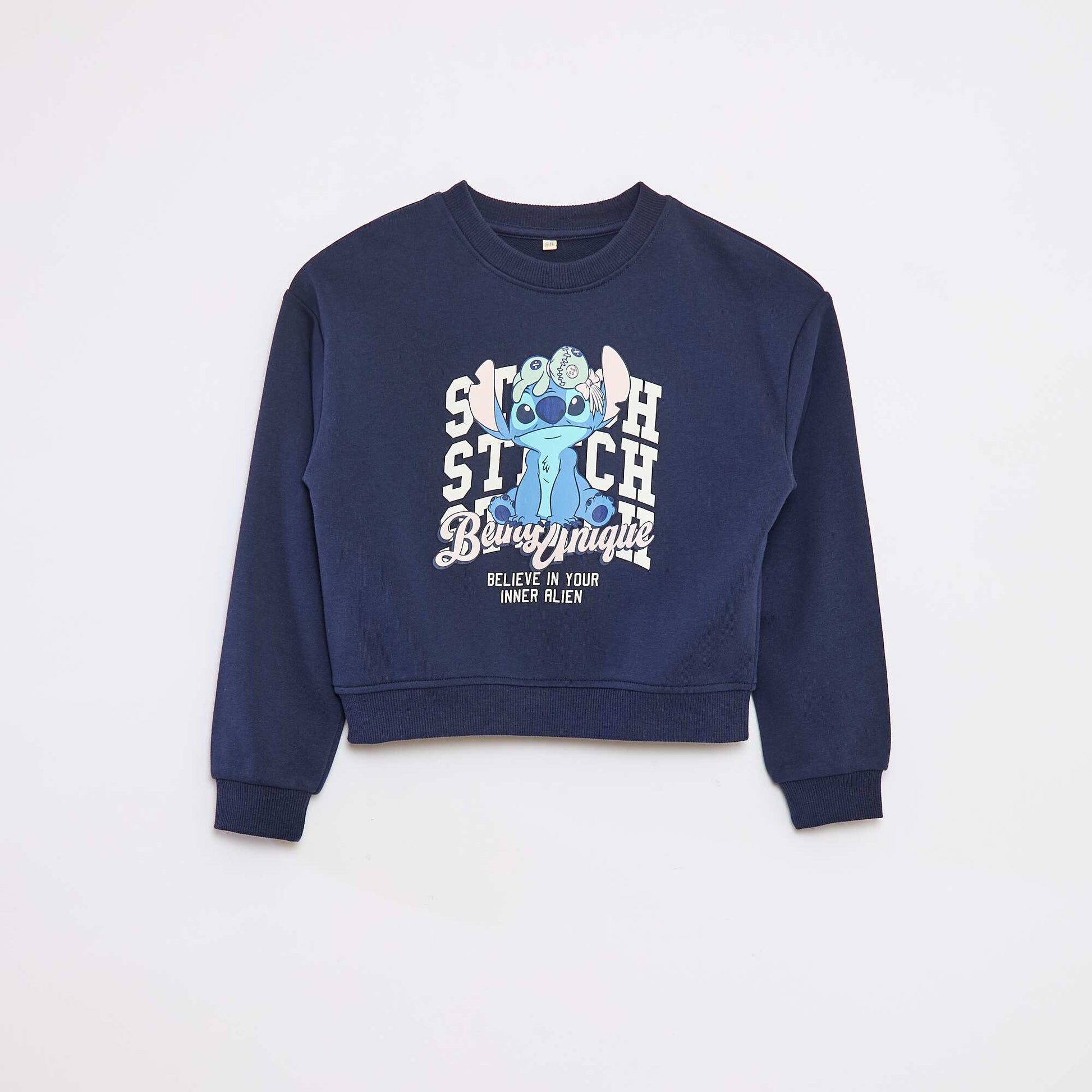 Sweat coupe courte 'Angel' MARINE