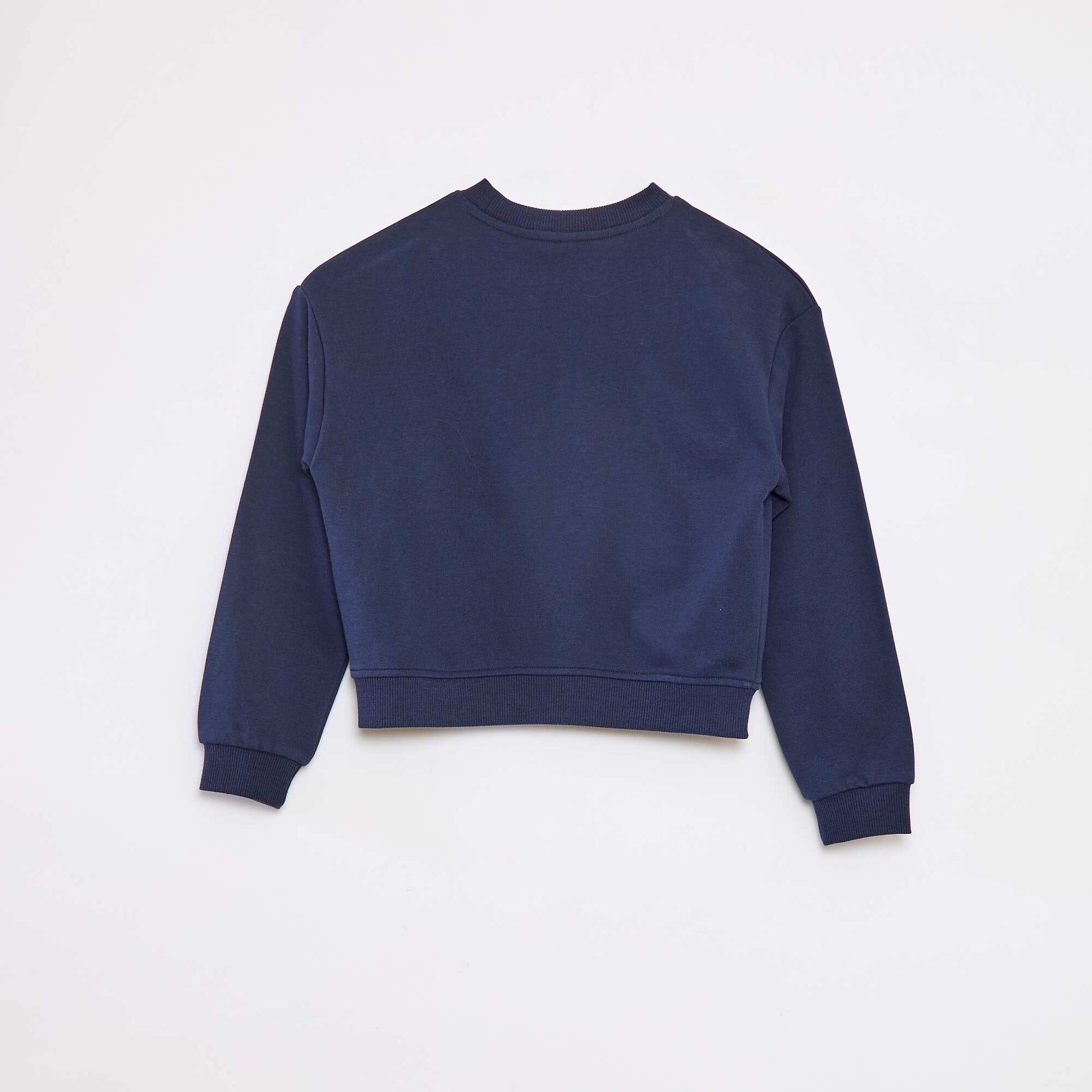Sweat coupe courte 'Angel' MARINE