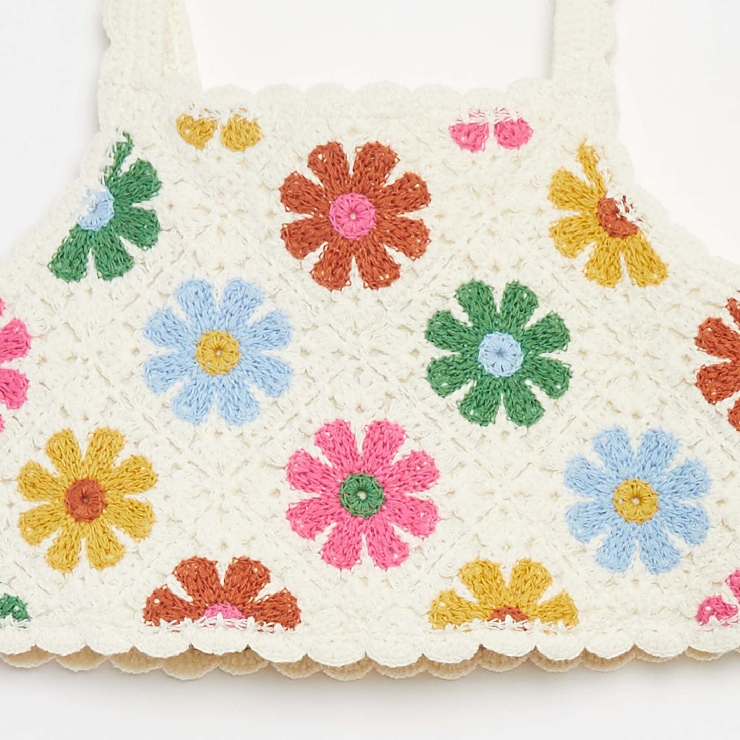 Débardeur en crochet BEIGE