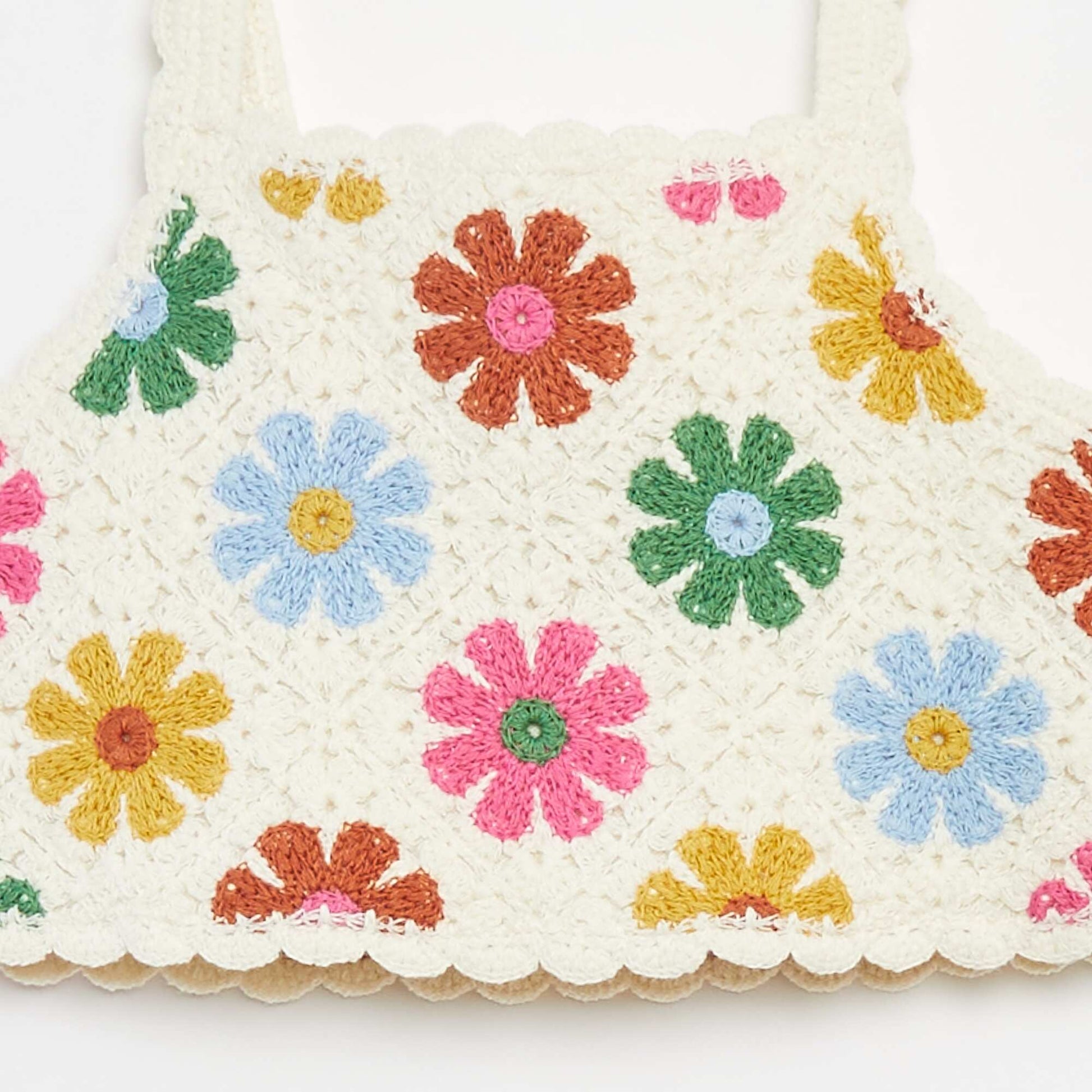 Débardeur en crochet BEIGE