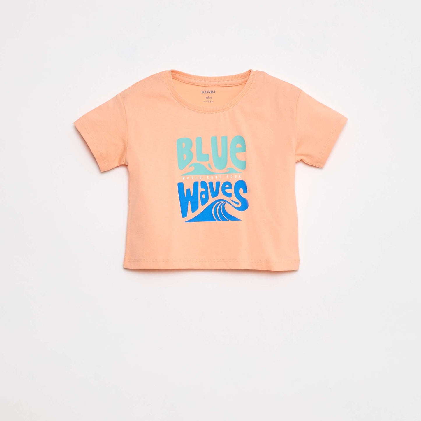 Tee-shirt imprimé estival ORANGE
