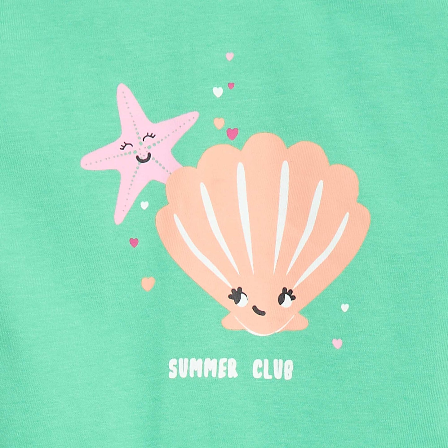 Tee-shirt imprimé estival VERT