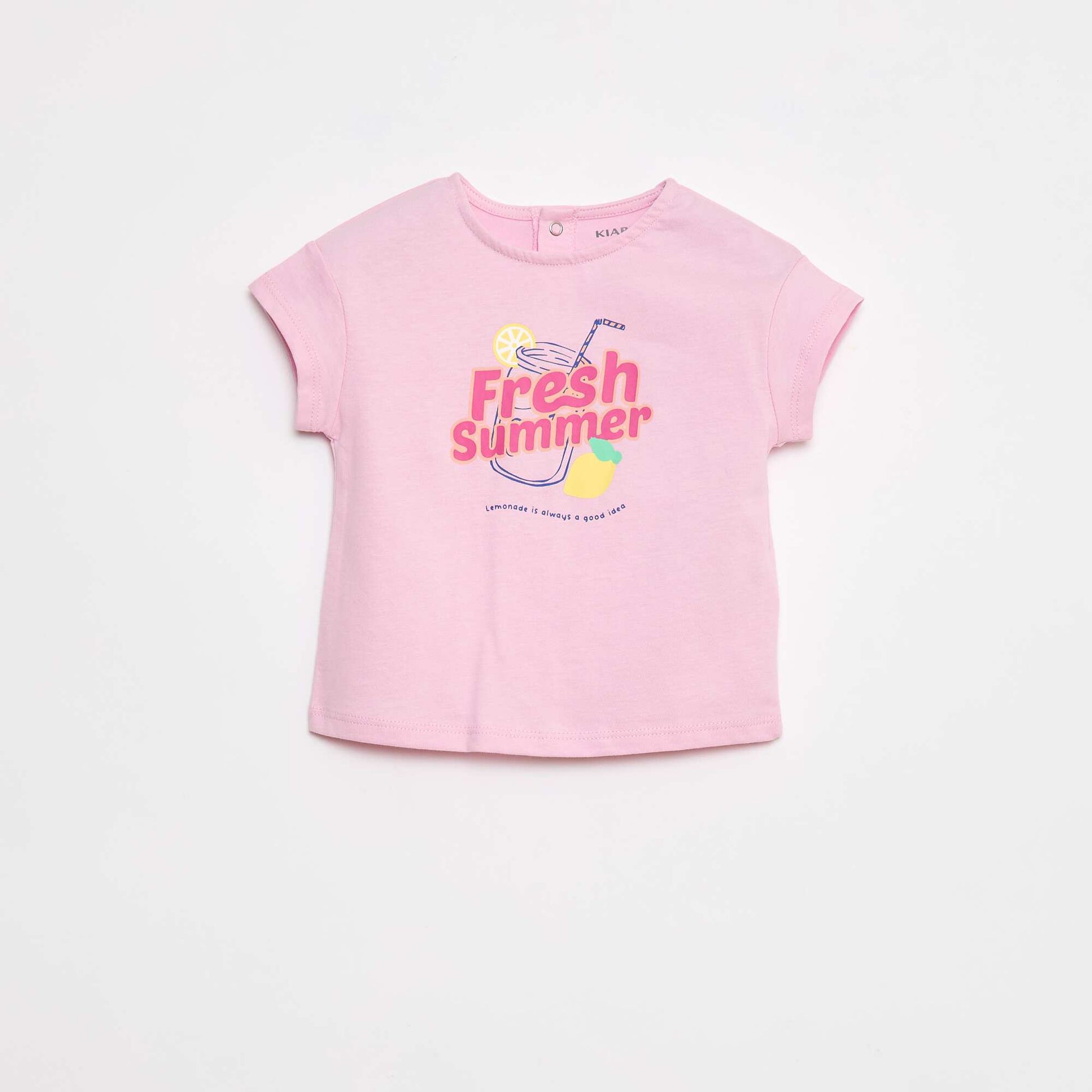 Tee-shirt imprimé estival ROSE